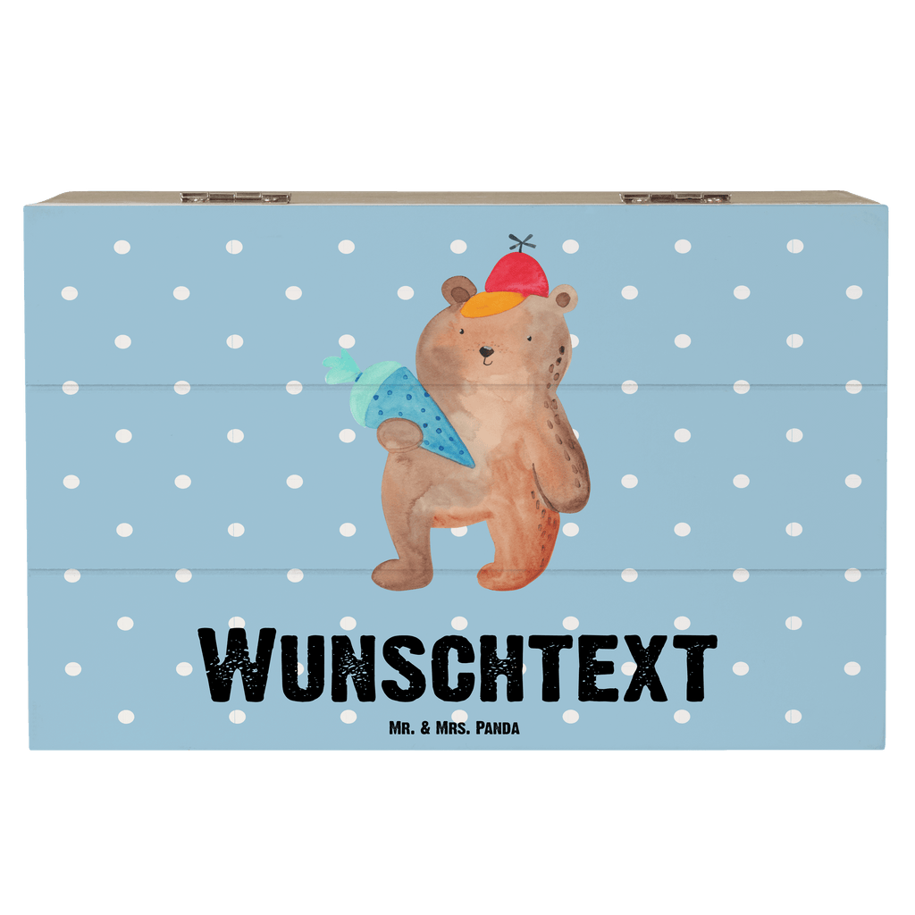 Personalisierte Holzkiste Bär mit Schultüte Holzkiste mit Namen, Kiste mit Namen, Schatzkiste mit Namen, Truhe mit Namen, Schatulle mit Namen, Erinnerungsbox mit Namen, Erinnerungskiste, mit Namen, Dekokiste mit Namen, Aufbewahrungsbox mit Namen, Holzkiste Personalisiert, Kiste Personalisiert, Schatzkiste Personalisiert, Truhe Personalisiert, Schatulle Personalisiert, Erinnerungsbox Personalisiert, Erinnerungskiste Personalisiert, Dekokiste Personalisiert, Aufbewahrungsbox Personalisiert, Bär, Teddy, Teddybär, Bär Motiv, Schultüte, Erster Schultag Geschenk, Einschulung Geschenk, Schule Geschenk, Grundschule, Schulanfang, Schulbeginn