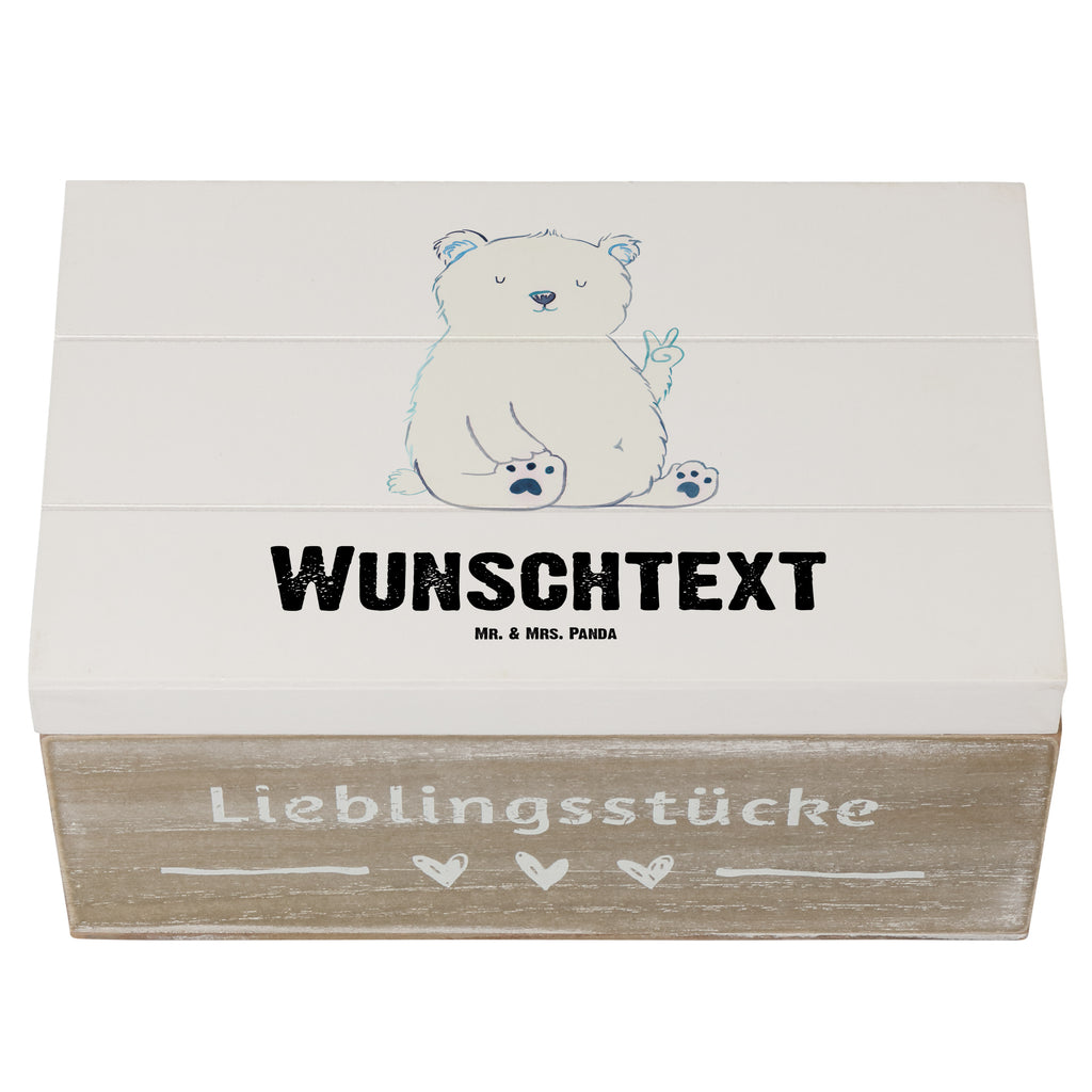 Personalisierte Holzkiste Eisbär Faul Holzkiste mit Namen, Kiste mit Namen, Schatzkiste mit Namen, Truhe mit Namen, Schatulle mit Namen, Erinnerungsbox mit Namen, Erinnerungskiste, mit Namen, Dekokiste mit Namen, Aufbewahrungsbox mit Namen, Holzkiste Personalisiert, Kiste Personalisiert, Schatzkiste Personalisiert, Truhe Personalisiert, Schatulle Personalisiert, Erinnerungsbox Personalisiert, Erinnerungskiste Personalisiert, Dekokiste Personalisiert, Aufbewahrungsbox Personalisiert, Bär, Teddy, Teddybär, Eisbär, Nordpol, Faul, Entspannen, Relaxen, Büro, Arbeit, Bürojob, Arbeitsplatz, Homeoffice