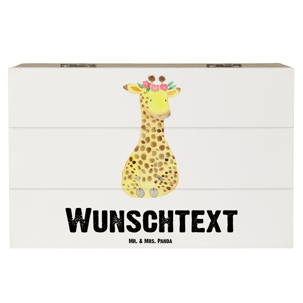 Personalisierte Holzkiste Giraffe Blumenkranz Holzkiste mit Namen, Kiste mit Namen, Schatzkiste mit Namen, Truhe mit Namen, Schatulle mit Namen, Erinnerungsbox mit Namen, Erinnerungskiste, mit Namen, Dekokiste mit Namen, Aufbewahrungsbox mit Namen, Holzkiste Personalisiert, Kiste Personalisiert, Schatzkiste Personalisiert, Truhe Personalisiert, Schatulle Personalisiert, Erinnerungsbox Personalisiert, Erinnerungskiste Personalisiert, Dekokiste Personalisiert, Aufbewahrungsbox Personalisiert, Afrika, Wildtiere, Giraffe, Blumenkranz, Abenteurer, Selbstliebe, Freundin
