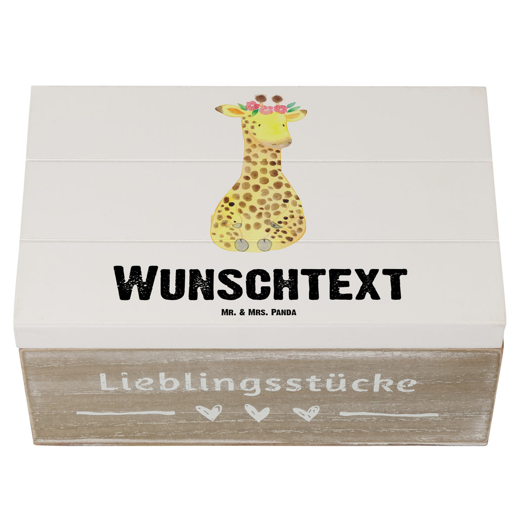 Personalisierte Holzkiste Giraffe Blumenkranz Holzkiste mit Namen, Kiste mit Namen, Schatzkiste mit Namen, Truhe mit Namen, Schatulle mit Namen, Erinnerungsbox mit Namen, Erinnerungskiste, mit Namen, Dekokiste mit Namen, Aufbewahrungsbox mit Namen, Holzkiste Personalisiert, Kiste Personalisiert, Schatzkiste Personalisiert, Truhe Personalisiert, Schatulle Personalisiert, Erinnerungsbox Personalisiert, Erinnerungskiste Personalisiert, Dekokiste Personalisiert, Aufbewahrungsbox Personalisiert, Afrika, Wildtiere, Giraffe, Blumenkranz, Abenteurer, Selbstliebe, Freundin