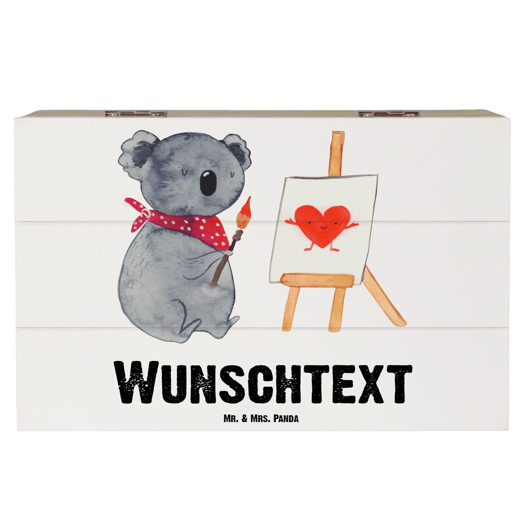 Personalisierte Holzkiste Koala Künstler Holzkiste mit Namen, Kiste mit Namen, Schatzkiste mit Namen, Truhe mit Namen, Schatulle mit Namen, Erinnerungsbox mit Namen, Erinnerungskiste, mit Namen, Dekokiste mit Namen, Aufbewahrungsbox mit Namen, Holzkiste Personalisiert, Kiste Personalisiert, Schatzkiste Personalisiert, Truhe Personalisiert, Schatulle Personalisiert, Erinnerungsbox Personalisiert, Erinnerungskiste Personalisiert, Dekokiste Personalisiert, Aufbewahrungsbox Personalisiert, Koala, Koalabär, Liebe, Liebensbeweis, Liebesgeschenk, Gefühle, Künstler, zeichnen