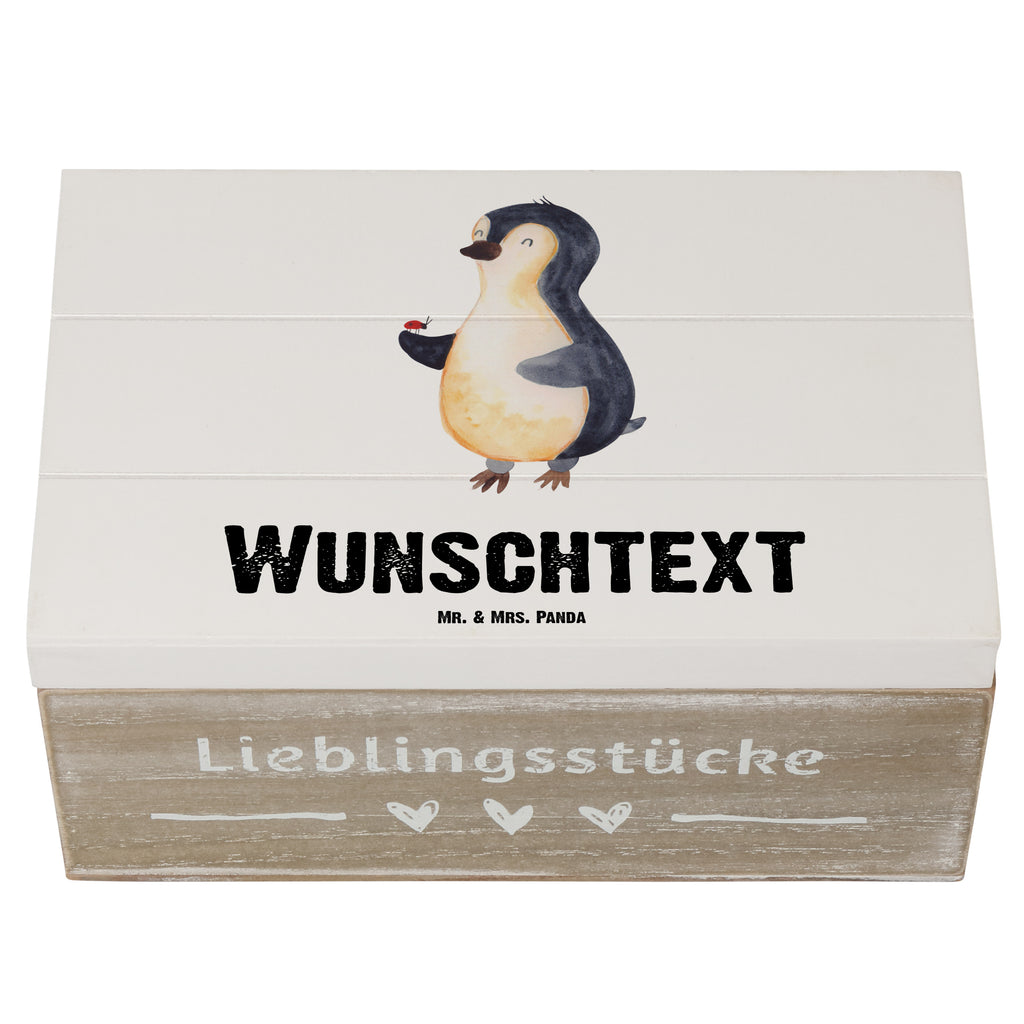 Personalisierte Holzkiste Pinguin Marienkäfer Holzkiste mit Namen, Kiste mit Namen, Schatzkiste mit Namen, Truhe mit Namen, Schatulle mit Namen, Erinnerungsbox mit Namen, Erinnerungskiste, mit Namen, Dekokiste mit Namen, Aufbewahrungsbox mit Namen, Holzkiste Personalisiert, Kiste Personalisiert, Schatzkiste Personalisiert, Truhe Personalisiert, Schatulle Personalisiert, Erinnerungsbox Personalisiert, Erinnerungskiste Personalisiert, Dekokiste Personalisiert, Aufbewahrungsbox Personalisiert, Pinguin, Pinguine, Marienkäfer, Liebe, Wunder, Glück, Freude, Lebensfreude