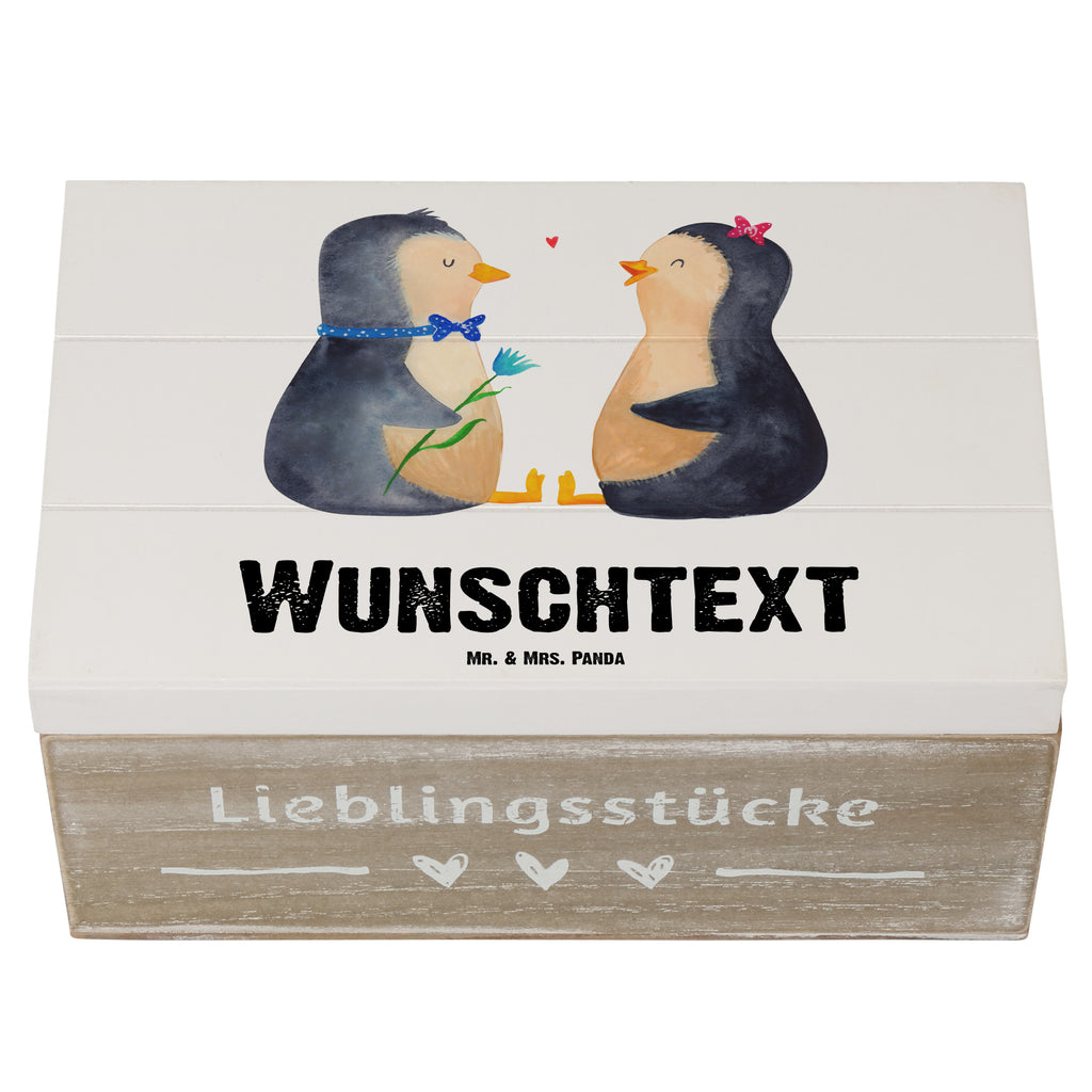 Personalisierte Holzkiste Pinguin Pärchen Holzkiste mit Namen, Kiste mit Namen, Schatzkiste mit Namen, Truhe mit Namen, Schatulle mit Namen, Erinnerungsbox mit Namen, Erinnerungskiste, mit Namen, Dekokiste mit Namen, Aufbewahrungsbox mit Namen, Holzkiste Personalisiert, Kiste Personalisiert, Schatzkiste Personalisiert, Truhe Personalisiert, Schatulle Personalisiert, Erinnerungsbox Personalisiert, Erinnerungskiste Personalisiert, Dekokiste Personalisiert, Aufbewahrungsbox Personalisiert, Pinguin, Pinguine, Liebe, Liebespaar, Liebesbeweis, Liebesgeschenk, Verlobung, Jahrestag, Hochzeitstag, Hochzeit, Hochzeitsgeschenk, große Liebe, Traumpaar