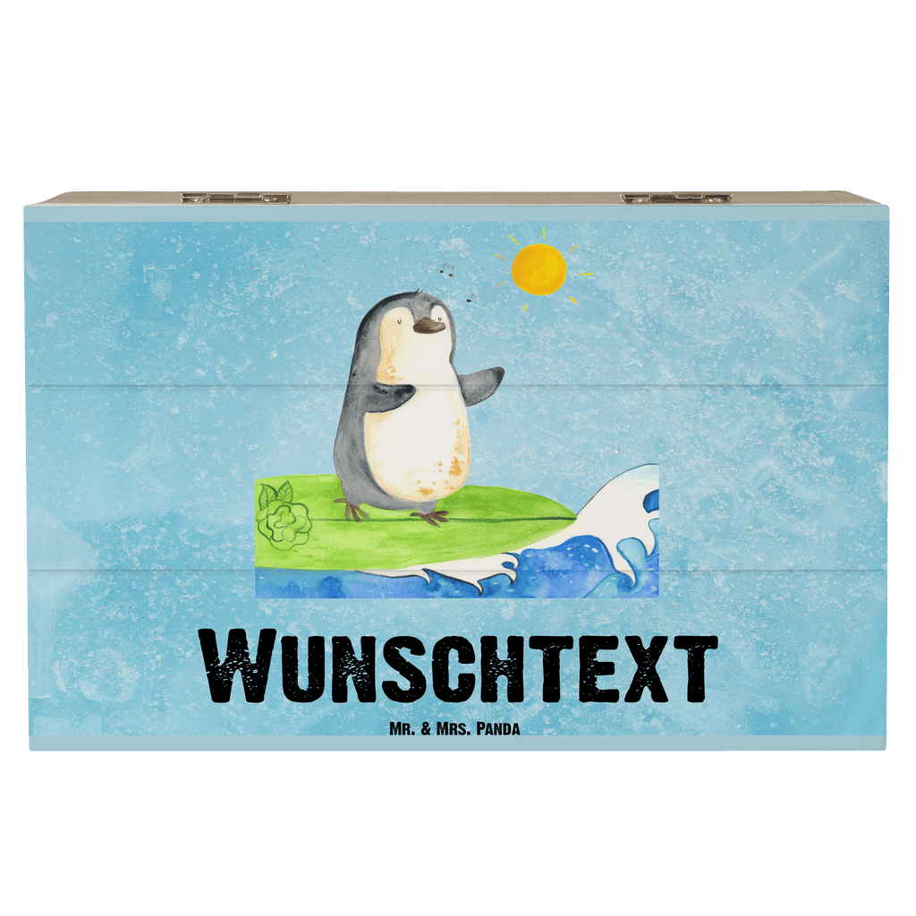 Personalisierte Holzkiste Pinguin Surfer Holzkiste mit Namen, Kiste mit Namen, Schatzkiste mit Namen, Truhe mit Namen, Schatulle mit Namen, Erinnerungsbox mit Namen, Erinnerungskiste, mit Namen, Dekokiste mit Namen, Aufbewahrungsbox mit Namen, Holzkiste Personalisiert, Kiste Personalisiert, Schatzkiste Personalisiert, Truhe Personalisiert, Schatulle Personalisiert, Erinnerungsbox Personalisiert, Erinnerungskiste Personalisiert, Dekokiste Personalisiert, Aufbewahrungsbox Personalisiert, Pinguin, Pinguine, surfen, Surfer, Hawaii, Urlaub, Wellen, Wellen reiten, Portugal