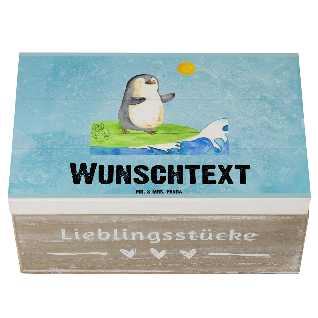 Personalisierte Holzkiste Pinguin Surfer Holzkiste mit Namen, Kiste mit Namen, Schatzkiste mit Namen, Truhe mit Namen, Schatulle mit Namen, Erinnerungsbox mit Namen, Erinnerungskiste, mit Namen, Dekokiste mit Namen, Aufbewahrungsbox mit Namen, Holzkiste Personalisiert, Kiste Personalisiert, Schatzkiste Personalisiert, Truhe Personalisiert, Schatulle Personalisiert, Erinnerungsbox Personalisiert, Erinnerungskiste Personalisiert, Dekokiste Personalisiert, Aufbewahrungsbox Personalisiert, Pinguin, Pinguine, surfen, Surfer, Hawaii, Urlaub, Wellen, Wellen reiten, Portugal