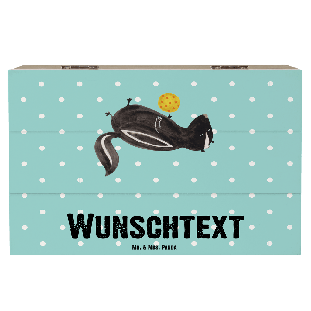 Personalisierte Holzkiste Stinktier Ball Holzkiste mit Namen, Kiste mit Namen, Schatzkiste mit Namen, Truhe mit Namen, Schatulle mit Namen, Erinnerungsbox mit Namen, Erinnerungskiste, mit Namen, Dekokiste mit Namen, Aufbewahrungsbox mit Namen, Holzkiste Personalisiert, Kiste Personalisiert, Schatzkiste Personalisiert, Truhe Personalisiert, Schatulle Personalisiert, Erinnerungsbox Personalisiert, Erinnerungskiste Personalisiert, Dekokiste Personalisiert, Aufbewahrungsbox Personalisiert, Stinktier, Skunk, Wildtier, Raubtier, Stinker, Stinki, verspielt, Weisheit