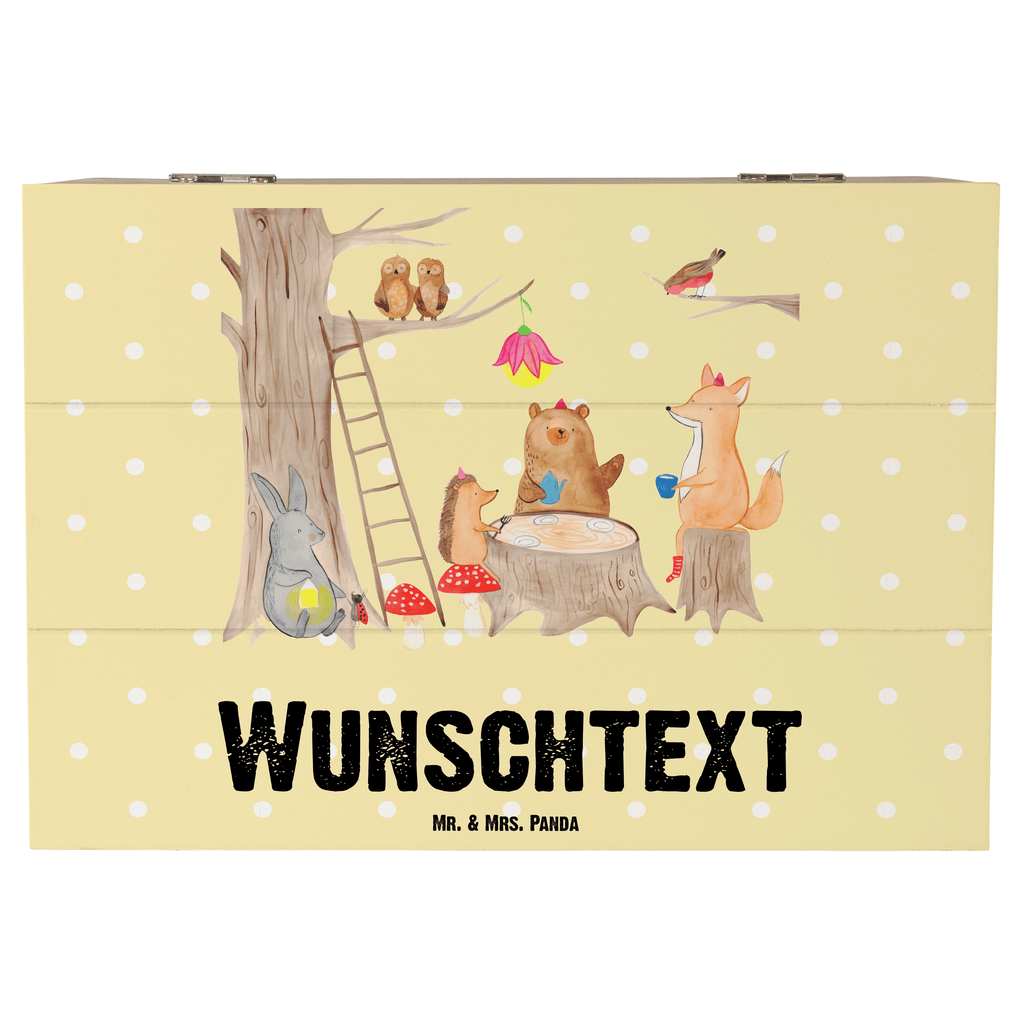 Personalisierte Holzkiste Waldtiere Picknick Holzkiste mit Namen, Kiste mit Namen, Schatzkiste mit Namen, Truhe mit Namen, Schatulle mit Namen, Erinnerungsbox mit Namen, Erinnerungskiste, mit Namen, Dekokiste mit Namen, Aufbewahrungsbox mit Namen, Holzkiste Personalisiert, Kiste Personalisiert, Schatzkiste Personalisiert, Truhe Personalisiert, Schatulle Personalisiert, Erinnerungsbox Personalisiert, Erinnerungskiste Personalisiert, Dekokiste Personalisiert, Aufbewahrungsbox Personalisiert, süße Tiermotive, gute Laune, lustige Sprüche, Tiere, Waldtiere, Picknick, Wald, Fuchs, Hase, Igel, Maus, Eichhörnchen