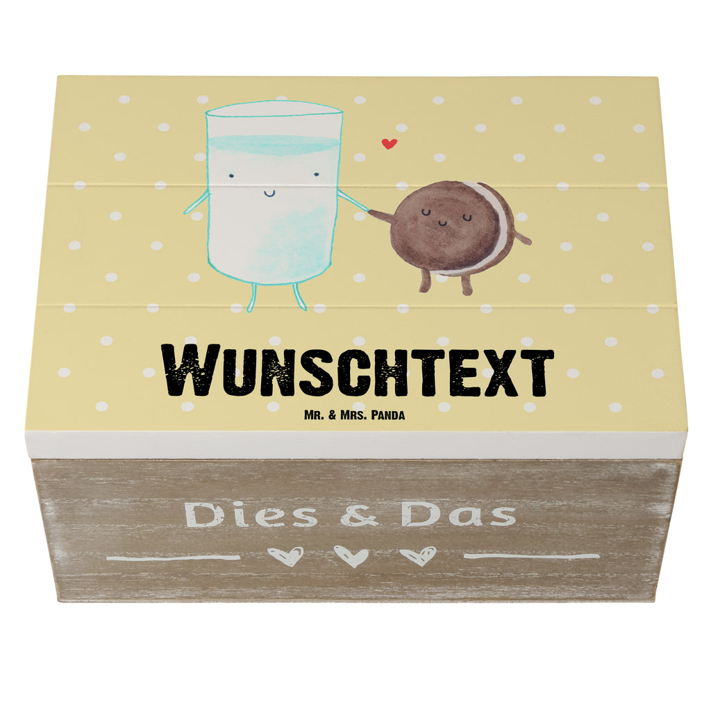 Personalisierte Holzkiste Milch & Keks Holzkiste mit Namen, Kiste mit Namen, Schatzkiste mit Namen, Truhe mit Namen, Schatulle mit Namen, Erinnerungsbox mit Namen, Erinnerungskiste, mit Namen, Dekokiste mit Namen, Aufbewahrungsbox mit Namen, Holzkiste Personalisiert, Kiste Personalisiert, Schatzkiste Personalisiert, Truhe Personalisiert, Schatulle Personalisiert, Erinnerungsbox Personalisiert, Erinnerungskiste Personalisiert, Dekokiste Personalisiert, Aufbewahrungsbox Personalisiert, süße Tiermotive, gute Laune, lustige Sprüche, Tiere, Milk, Cookie, Milch, Keks, Kekse, Kaffee, Einladung Frühstück, Motiv süß, romantisch, perfektes Paar