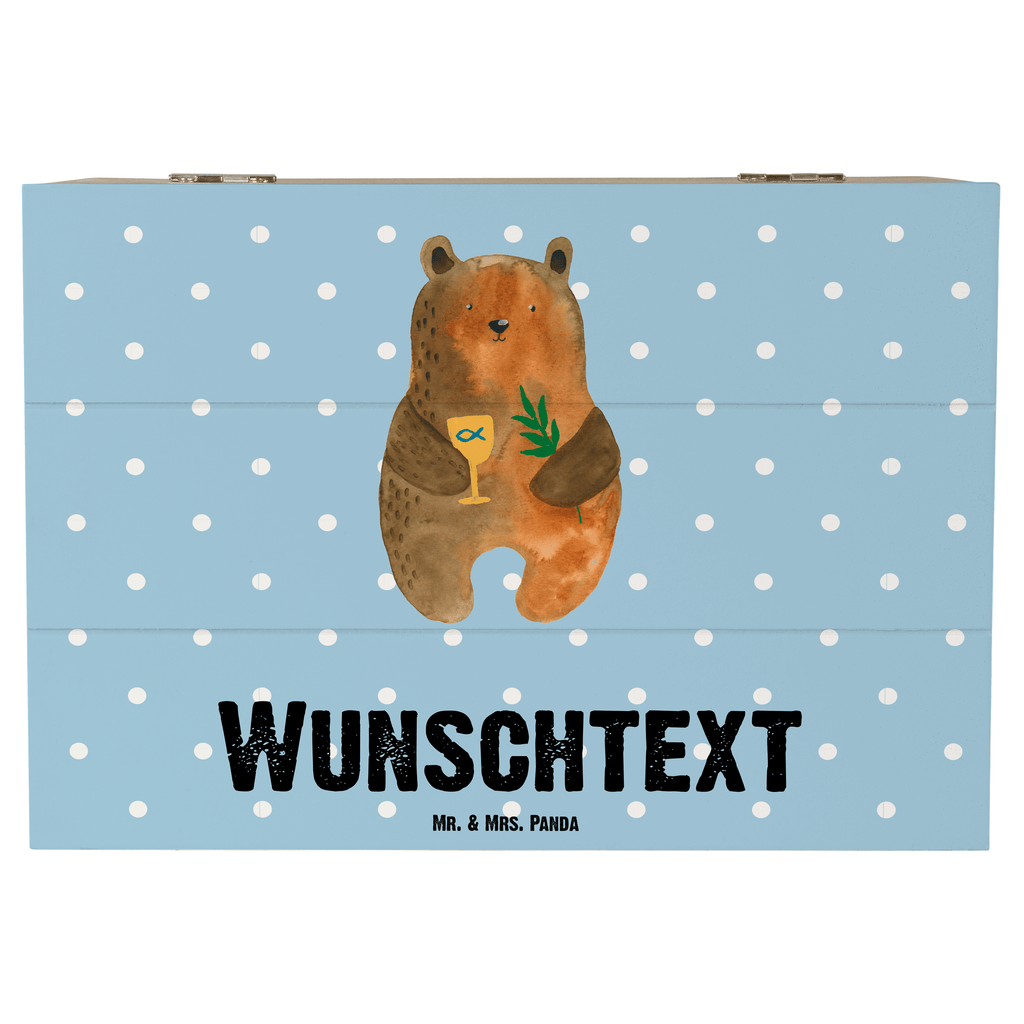 Personalisierte Holzkiste Konfirmation-Bär Holzkiste mit Namen, Kiste mit Namen, Schatzkiste mit Namen, Truhe mit Namen, Schatulle mit Namen, Erinnerungsbox mit Namen, Erinnerungskiste, mit Namen, Dekokiste mit Namen, Aufbewahrungsbox mit Namen, Holzkiste Personalisiert, Kiste Personalisiert, Schatzkiste Personalisiert, Truhe Personalisiert, Schatulle Personalisiert, Erinnerungsbox Personalisiert, Erinnerungskiste Personalisiert, Dekokiste Personalisiert, Aufbewahrungsbox Personalisiert, Bär, Teddy, Teddybär, Konfirmation, Kirche, evangelisch, Gottesdienst