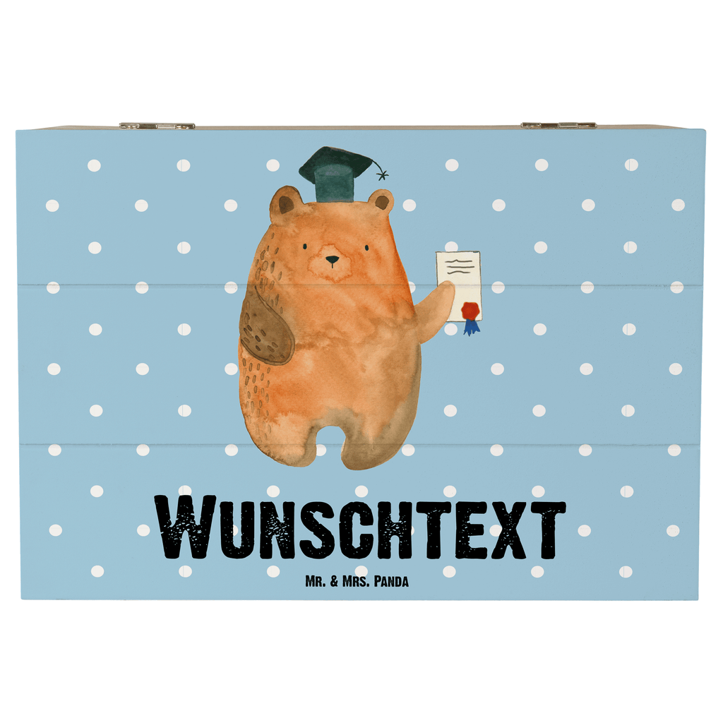 Personalisierte Holzkiste Prüfungsbär Holzkiste mit Namen, Kiste mit Namen, Schatzkiste mit Namen, Truhe mit Namen, Schatulle mit Namen, Erinnerungsbox mit Namen, Erinnerungskiste, mit Namen, Dekokiste mit Namen, Aufbewahrungsbox mit Namen, Holzkiste Personalisiert, Kiste Personalisiert, Schatzkiste Personalisiert, Truhe Personalisiert, Schatulle Personalisiert, Erinnerungsbox Personalisiert, Erinnerungskiste Personalisiert, Dekokiste Personalisiert, Aufbewahrungsbox Personalisiert, Bär, Teddy, Teddybär, Abitur, Prüfungen, Prüfung bestanden, Abschluss, Zeugnis, Abschlusszeugnis