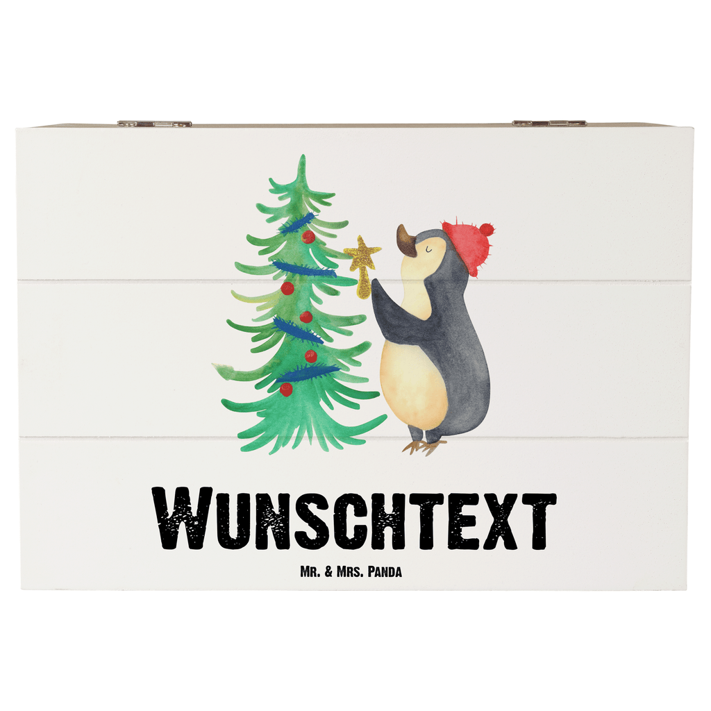 Personalisierte Holzkiste Pinguin Weihnachtsbaum Holzkiste mit Namen, Kiste mit Namen, Schatzkiste mit Namen, Truhe mit Namen, Schatulle mit Namen, Erinnerungsbox mit Namen, Erinnerungskiste, mit Namen, Dekokiste mit Namen, Aufbewahrungsbox mit Namen, Holzkiste Personalisiert, Kiste Personalisiert, Schatzkiste Personalisiert, Truhe Personalisiert, Schatulle Personalisiert, Erinnerungsbox Personalisiert, Erinnerungskiste Personalisiert, Dekokiste Personalisiert, Aufbewahrungsbox Personalisiert, Winter, Weihnachten, Weihnachtsdeko, Nikolaus, Advent, Heiligabend, Wintermotiv, Pinguin