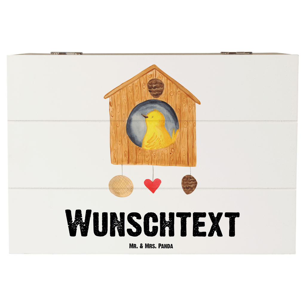 Personalisierte Holzkiste Vogelhaus sweet Home Holzkiste mit Namen, Kiste mit Namen, Schatzkiste mit Namen, Truhe mit Namen, Schatulle mit Namen, Erinnerungsbox mit Namen, Erinnerungskiste, mit Namen, Dekokiste mit Namen, Aufbewahrungsbox mit Namen, Holzkiste Personalisiert, Kiste Personalisiert, Schatzkiste Personalisiert, Truhe Personalisiert, Schatulle Personalisiert, Erinnerungsbox Personalisiert, Erinnerungskiste Personalisiert, Dekokiste Personalisiert, Aufbewahrungsbox Personalisiert, süße Tiermotive, gute Laune, lustige Sprüche, Tiere, Vogelhaus, Vogel, Home sweet Home, Einzug, Umzug, Geschenk, Einzugsgeschenk, Hausbau, Haus