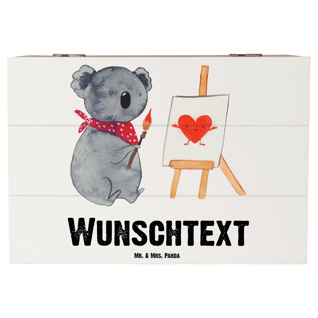Personalisierte Holzkiste Koala Künstler Holzkiste mit Namen, Kiste mit Namen, Schatzkiste mit Namen, Truhe mit Namen, Schatulle mit Namen, Erinnerungsbox mit Namen, Erinnerungskiste, mit Namen, Dekokiste mit Namen, Aufbewahrungsbox mit Namen, Holzkiste Personalisiert, Kiste Personalisiert, Schatzkiste Personalisiert, Truhe Personalisiert, Schatulle Personalisiert, Erinnerungsbox Personalisiert, Erinnerungskiste Personalisiert, Dekokiste Personalisiert, Aufbewahrungsbox Personalisiert, Koala, Koalabär, Liebe, Liebensbeweis, Liebesgeschenk, Gefühle, Künstler, zeichnen
