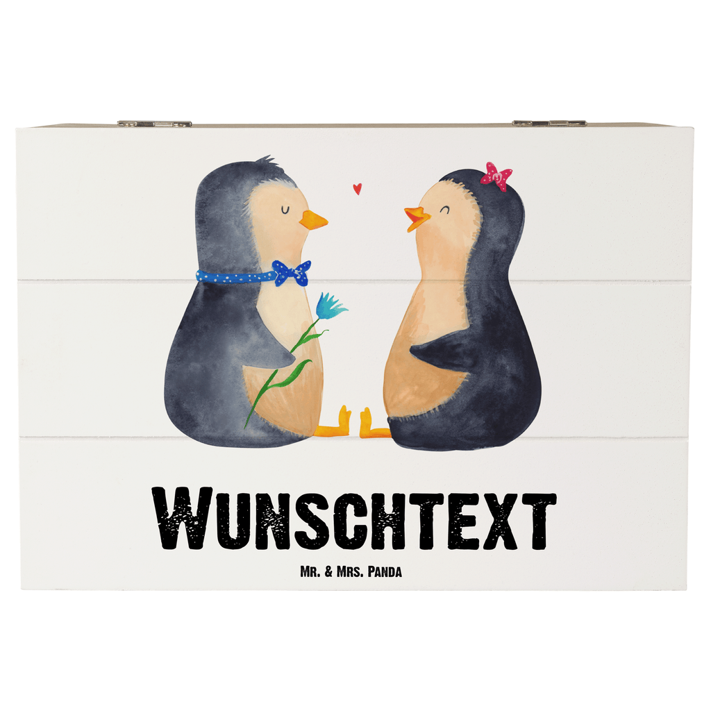 Personalisierte Holzkiste Pinguin Pärchen Holzkiste mit Namen, Kiste mit Namen, Schatzkiste mit Namen, Truhe mit Namen, Schatulle mit Namen, Erinnerungsbox mit Namen, Erinnerungskiste, mit Namen, Dekokiste mit Namen, Aufbewahrungsbox mit Namen, Holzkiste Personalisiert, Kiste Personalisiert, Schatzkiste Personalisiert, Truhe Personalisiert, Schatulle Personalisiert, Erinnerungsbox Personalisiert, Erinnerungskiste Personalisiert, Dekokiste Personalisiert, Aufbewahrungsbox Personalisiert, Pinguin, Pinguine, Liebe, Liebespaar, Liebesbeweis, Liebesgeschenk, Verlobung, Jahrestag, Hochzeitstag, Hochzeit, Hochzeitsgeschenk, große Liebe, Traumpaar