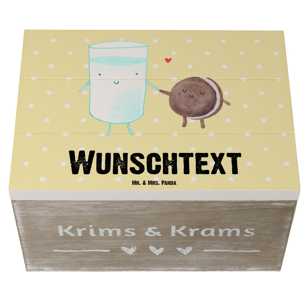 Personalisierte Holzkiste Milch & Keks Holzkiste mit Namen, Kiste mit Namen, Schatzkiste mit Namen, Truhe mit Namen, Schatulle mit Namen, Erinnerungsbox mit Namen, Erinnerungskiste, mit Namen, Dekokiste mit Namen, Aufbewahrungsbox mit Namen, Holzkiste Personalisiert, Kiste Personalisiert, Schatzkiste Personalisiert, Truhe Personalisiert, Schatulle Personalisiert, Erinnerungsbox Personalisiert, Erinnerungskiste Personalisiert, Dekokiste Personalisiert, Aufbewahrungsbox Personalisiert, süße Tiermotive, gute Laune, lustige Sprüche, Tiere, Milk, Cookie, Milch, Keks, Kekse, Kaffee, Einladung Frühstück, Motiv süß, romantisch, perfektes Paar