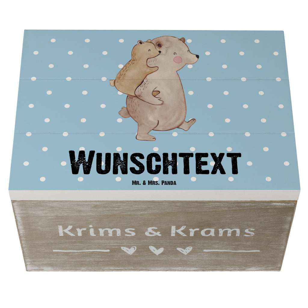 Personalisierte Holzkiste Papa Bär Holzkiste mit Namen, Kiste mit Namen, Schatzkiste mit Namen, Truhe mit Namen, Schatulle mit Namen, Erinnerungsbox mit Namen, Erinnerungskiste, mit Namen, Dekokiste mit Namen, Aufbewahrungsbox mit Namen, Holzkiste Personalisiert, Kiste Personalisiert, Schatzkiste Personalisiert, Truhe Personalisiert, Schatulle Personalisiert, Erinnerungsbox Personalisiert, Erinnerungskiste Personalisiert, Dekokiste Personalisiert, Aufbewahrungsbox Personalisiert, Familie, Vatertag, Muttertag, Bruder, Schwester, Mama, Papa, Oma, Opa, Geschenk, Vater, Papi, Vati, Onkel, Geburtstag