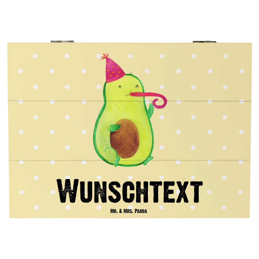 Personalisierte Holzkiste Avocado Partyhupe Holzkiste mit Namen, Kiste mit Namen, Schatzkiste mit Namen, Truhe mit Namen, Schatulle mit Namen, Erinnerungsbox mit Namen, Erinnerungskiste, mit Namen, Dekokiste mit Namen, Aufbewahrungsbox mit Namen, Holzkiste Personalisiert, Kiste Personalisiert, Schatzkiste Personalisiert, Truhe Personalisiert, Schatulle Personalisiert, Erinnerungsbox Personalisiert, Erinnerungskiste Personalisiert, Dekokiste Personalisiert, Aufbewahrungsbox Personalisiert, Avocado, Veggie, Vegan, Gesund, Party, Feierlichkeit, Feier, Fete, Geburtstag, Gute Laune, Tröte