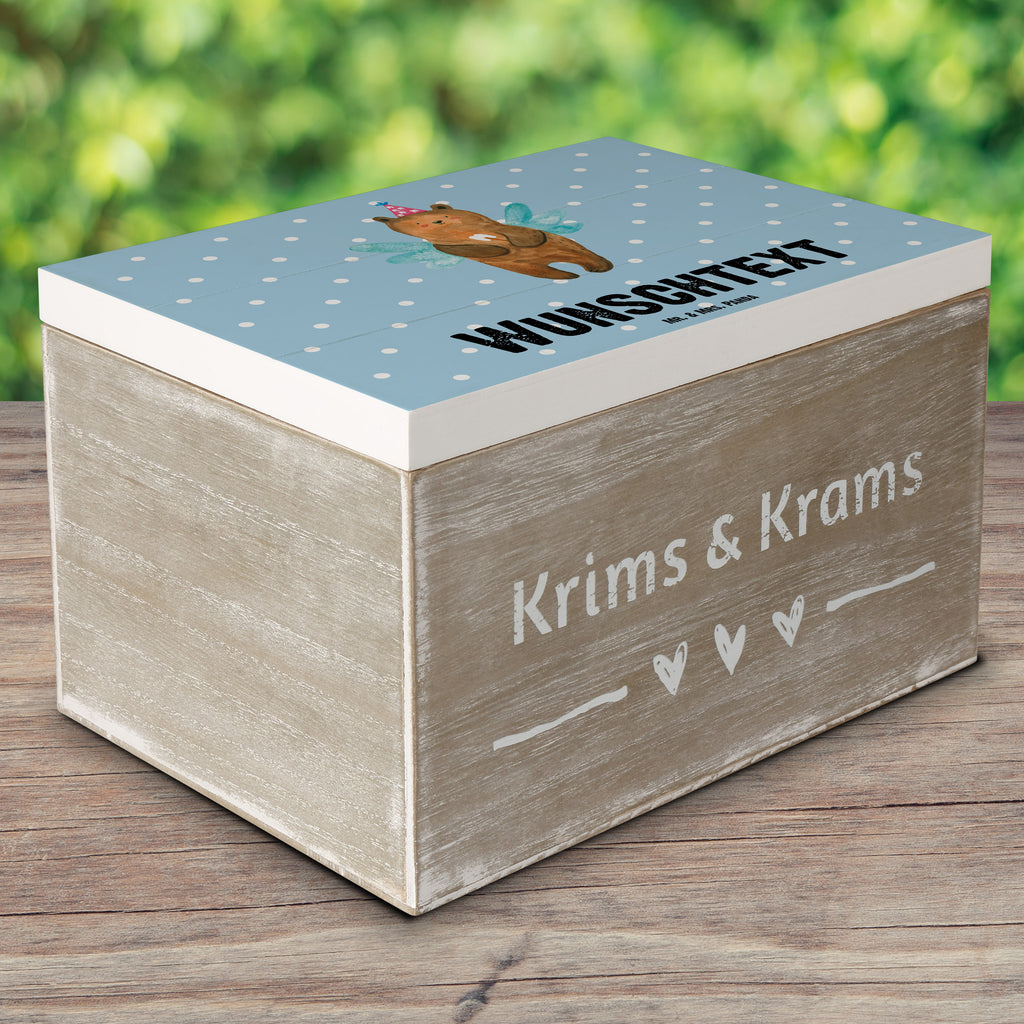 Personalisierte Holzkiste Zahnfee Bär Holzkiste mit Namen, Kiste mit Namen, Schatzkiste mit Namen, Truhe mit Namen, Schatulle mit Namen, Erinnerungsbox mit Namen, Erinnerungskiste, mit Namen, Dekokiste mit Namen, Aufbewahrungsbox mit Namen, Holzkiste Personalisiert, Kiste Personalisiert, Schatzkiste Personalisiert, Truhe Personalisiert, Schatulle Personalisiert, Erinnerungsbox Personalisiert, Erinnerungskiste Personalisiert, Dekokiste Personalisiert, Aufbewahrungsbox Personalisiert, Bär, Teddy, Teddybär, Zahnfee, Fee, Milchzahn, Erster Zahn