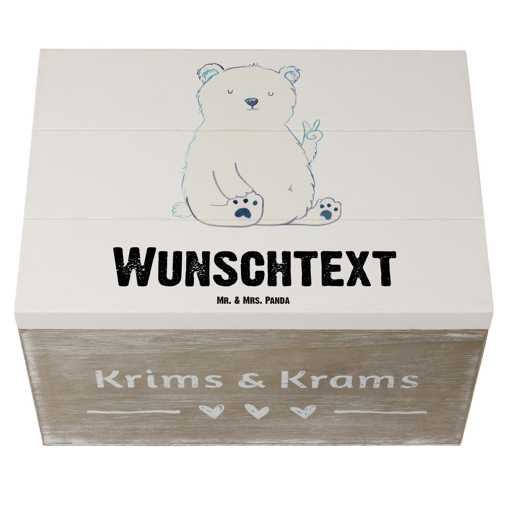 Personalisierte Holzkiste Eisbär Faul Holzkiste mit Namen, Kiste mit Namen, Schatzkiste mit Namen, Truhe mit Namen, Schatulle mit Namen, Erinnerungsbox mit Namen, Erinnerungskiste, mit Namen, Dekokiste mit Namen, Aufbewahrungsbox mit Namen, Holzkiste Personalisiert, Kiste Personalisiert, Schatzkiste Personalisiert, Truhe Personalisiert, Schatulle Personalisiert, Erinnerungsbox Personalisiert, Erinnerungskiste Personalisiert, Dekokiste Personalisiert, Aufbewahrungsbox Personalisiert, Bär, Teddy, Teddybär, Eisbär, Nordpol, Faul, Entspannen, Relaxen, Büro, Arbeit, Bürojob, Arbeitsplatz, Homeoffice