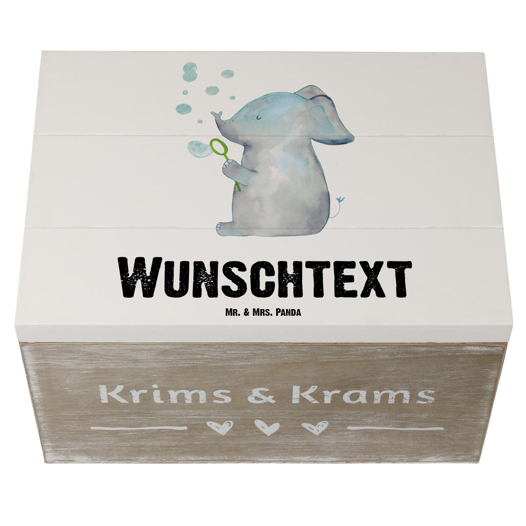 Personalisierte Holzkiste Elefant Seifenblasen Holzkiste mit Namen, Kiste mit Namen, Schatzkiste mit Namen, Truhe mit Namen, Schatulle mit Namen, Erinnerungsbox mit Namen, Erinnerungskiste, mit Namen, Dekokiste mit Namen, Aufbewahrungsbox mit Namen, Holzkiste Personalisiert, Kiste Personalisiert, Schatzkiste Personalisiert, Truhe Personalisiert, Schatulle Personalisiert, Erinnerungsbox Personalisiert, Erinnerungskiste Personalisiert, Dekokiste Personalisiert, Aufbewahrungsbox Personalisiert, süße Tiermotive, gute Laune, lustige Sprüche, Tiere, Elefant, Elefanten, Dickhäter, Rüsseltier, Seifenblasen, Liebe, Heimat, Gefühl. Daheim, Liebesbeweis, Liebesspruch