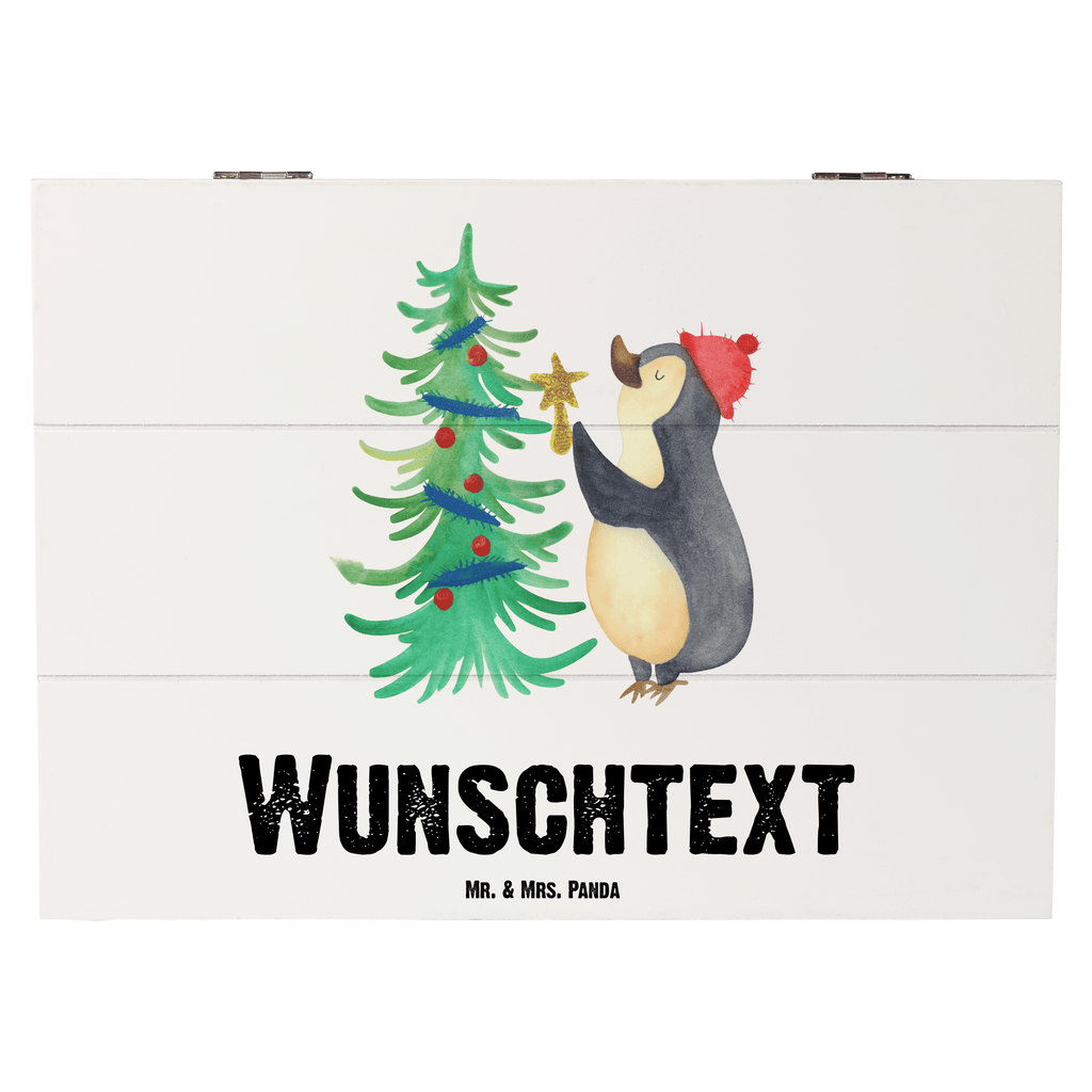 Personalisierte Holzkiste Pinguin Weihnachtsbaum Holzkiste mit Namen, Kiste mit Namen, Schatzkiste mit Namen, Truhe mit Namen, Schatulle mit Namen, Erinnerungsbox mit Namen, Erinnerungskiste, mit Namen, Dekokiste mit Namen, Aufbewahrungsbox mit Namen, Holzkiste Personalisiert, Kiste Personalisiert, Schatzkiste Personalisiert, Truhe Personalisiert, Schatulle Personalisiert, Erinnerungsbox Personalisiert, Erinnerungskiste Personalisiert, Dekokiste Personalisiert, Aufbewahrungsbox Personalisiert, Winter, Weihnachten, Weihnachtsdeko, Nikolaus, Advent, Heiligabend, Wintermotiv, Pinguin