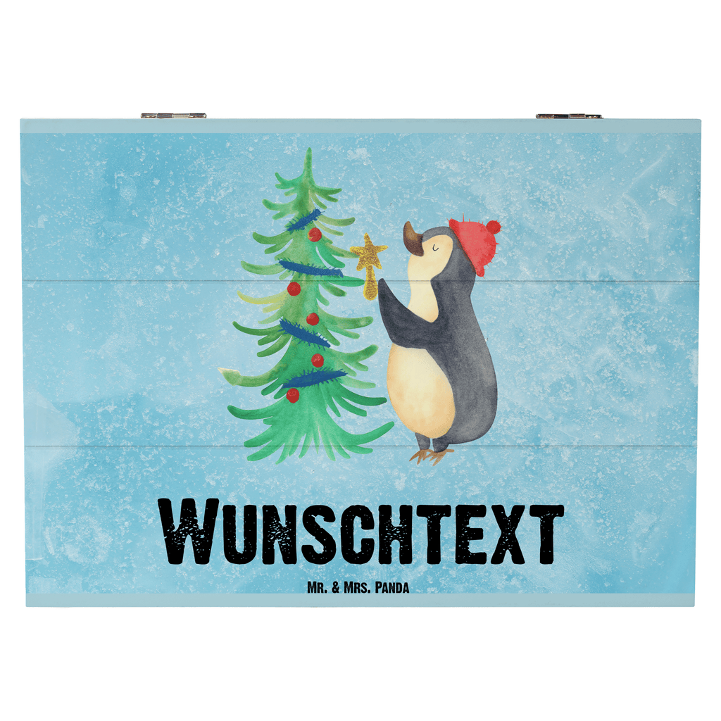 Personalisierte Holzkiste Pinguin Weihnachtsbaum Holzkiste mit Namen, Kiste mit Namen, Schatzkiste mit Namen, Truhe mit Namen, Schatulle mit Namen, Erinnerungsbox mit Namen, Erinnerungskiste, mit Namen, Dekokiste mit Namen, Aufbewahrungsbox mit Namen, Holzkiste Personalisiert, Kiste Personalisiert, Schatzkiste Personalisiert, Truhe Personalisiert, Schatulle Personalisiert, Erinnerungsbox Personalisiert, Erinnerungskiste Personalisiert, Dekokiste Personalisiert, Aufbewahrungsbox Personalisiert, Winter, Weihnachten, Weihnachtsdeko, Nikolaus, Advent, Heiligabend, Wintermotiv, Pinguin