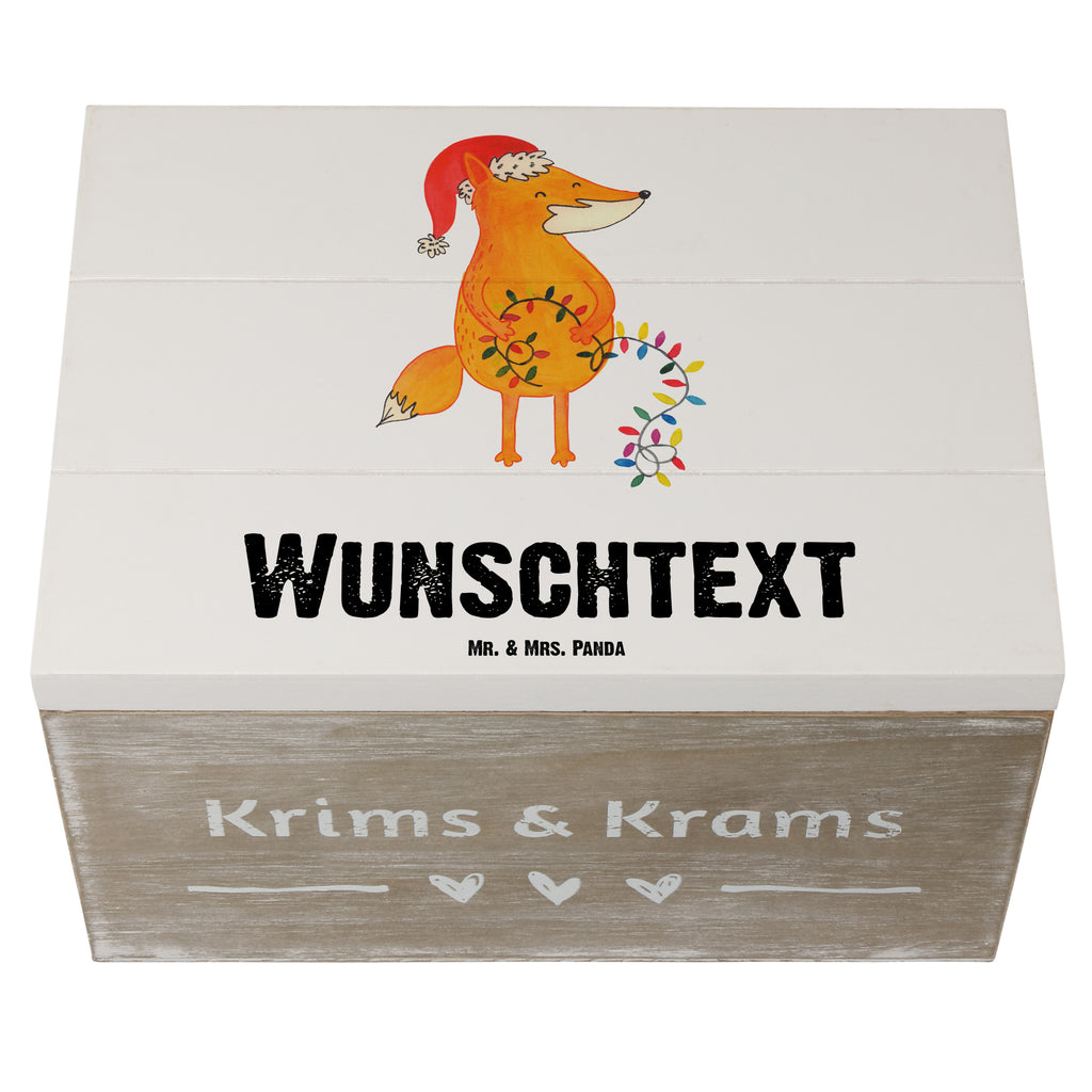 Personalisierte Holzkiste Fuchs Weihnachten Holzkiste mit Namen, Kiste mit Namen, Schatzkiste mit Namen, Truhe mit Namen, Schatulle mit Namen, Erinnerungsbox mit Namen, Erinnerungskiste, mit Namen, Dekokiste mit Namen, Aufbewahrungsbox mit Namen, Holzkiste Personalisiert, Kiste Personalisiert, Schatzkiste Personalisiert, Truhe Personalisiert, Schatulle Personalisiert, Erinnerungsbox Personalisiert, Erinnerungskiste Personalisiert, Dekokiste Personalisiert, Aufbewahrungsbox Personalisiert, Winter, Weihnachten, Weihnachtsdeko, Nikolaus, Advent, Heiligabend, Wintermotiv, Fuchs, Füchse, Spruch schön, Geschenk Weihnachten, Weihnachtsmann, Weihnachtszeit