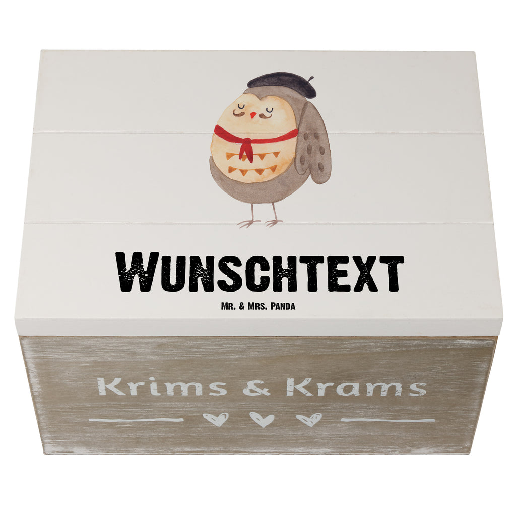 Personalisierte Holzkiste Eule Französisch Holzkiste mit Namen, Kiste mit Namen, Schatzkiste mit Namen, Truhe mit Namen, Schatulle mit Namen, Erinnerungsbox mit Namen, Erinnerungskiste, mit Namen, Dekokiste mit Namen, Aufbewahrungsbox mit Namen, Holzkiste Personalisiert, Kiste Personalisiert, Schatzkiste Personalisiert, Truhe Personalisiert, Schatulle Personalisiert, Erinnerungsbox Personalisiert, Erinnerungskiste Personalisiert, Dekokiste Personalisiert, Aufbewahrungsbox Personalisiert, Eule, Eulen, Eule Deko, Owl, hibou, La vie est belle, das Leben ist schön, Spruch schön, Spruch Französisch, Frankreich