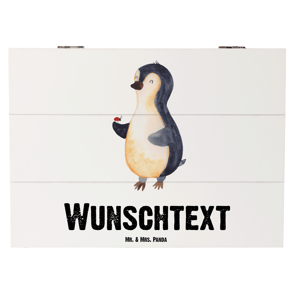 Personalisierte Holzkiste Pinguin Marienkäfer Holzkiste mit Namen, Kiste mit Namen, Schatzkiste mit Namen, Truhe mit Namen, Schatulle mit Namen, Erinnerungsbox mit Namen, Erinnerungskiste, mit Namen, Dekokiste mit Namen, Aufbewahrungsbox mit Namen, Holzkiste Personalisiert, Kiste Personalisiert, Schatzkiste Personalisiert, Truhe Personalisiert, Schatulle Personalisiert, Erinnerungsbox Personalisiert, Erinnerungskiste Personalisiert, Dekokiste Personalisiert, Aufbewahrungsbox Personalisiert, Pinguin, Pinguine, Marienkäfer, Liebe, Wunder, Glück, Freude, Lebensfreude