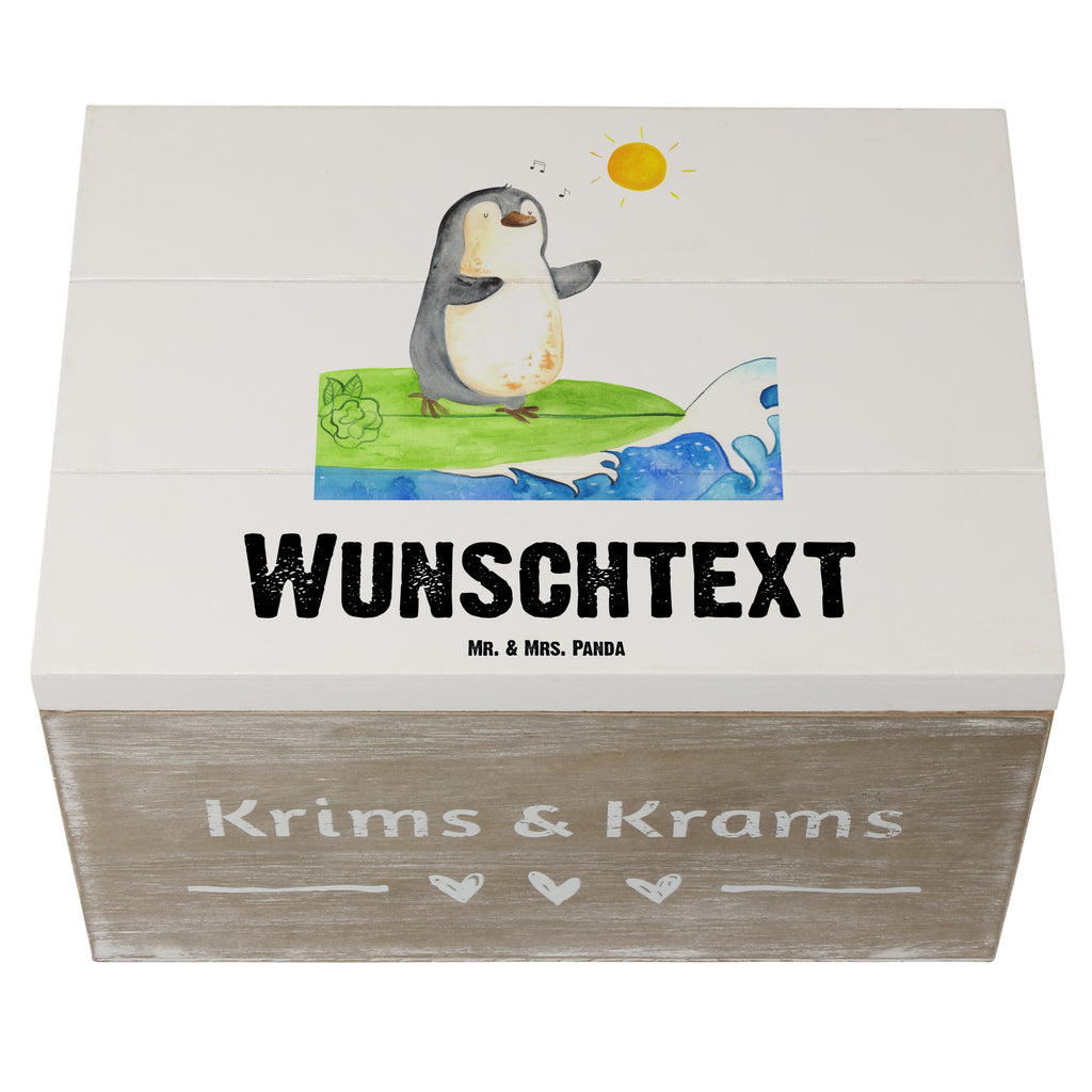 Personalisierte Holzkiste Pinguin Surfer Holzkiste mit Namen, Kiste mit Namen, Schatzkiste mit Namen, Truhe mit Namen, Schatulle mit Namen, Erinnerungsbox mit Namen, Erinnerungskiste, mit Namen, Dekokiste mit Namen, Aufbewahrungsbox mit Namen, Holzkiste Personalisiert, Kiste Personalisiert, Schatzkiste Personalisiert, Truhe Personalisiert, Schatulle Personalisiert, Erinnerungsbox Personalisiert, Erinnerungskiste Personalisiert, Dekokiste Personalisiert, Aufbewahrungsbox Personalisiert, Pinguin, Pinguine, surfen, Surfer, Hawaii, Urlaub, Wellen, Wellen reiten, Portugal