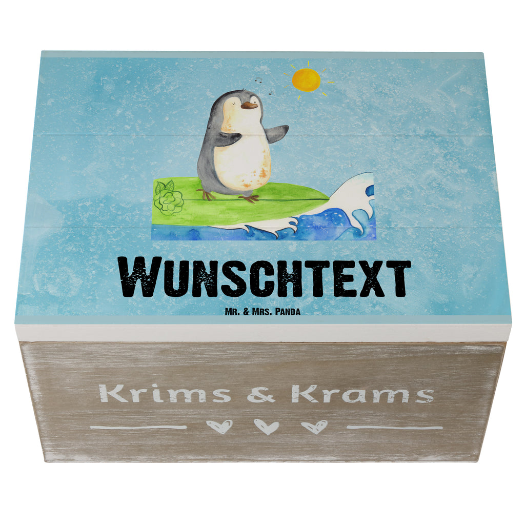 Personalisierte Holzkiste Pinguin Surfer Holzkiste mit Namen, Kiste mit Namen, Schatzkiste mit Namen, Truhe mit Namen, Schatulle mit Namen, Erinnerungsbox mit Namen, Erinnerungskiste, mit Namen, Dekokiste mit Namen, Aufbewahrungsbox mit Namen, Holzkiste Personalisiert, Kiste Personalisiert, Schatzkiste Personalisiert, Truhe Personalisiert, Schatulle Personalisiert, Erinnerungsbox Personalisiert, Erinnerungskiste Personalisiert, Dekokiste Personalisiert, Aufbewahrungsbox Personalisiert, Pinguin, Pinguine, surfen, Surfer, Hawaii, Urlaub, Wellen, Wellen reiten, Portugal