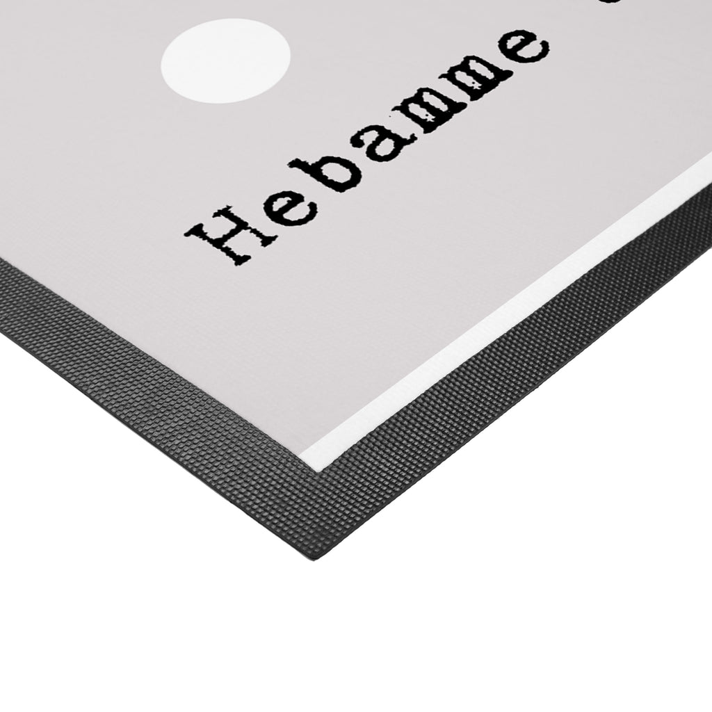 Fußmatte Hebamme aus Leidenschaft Hebamme, Geburtshelfer Türvorleger, Schmutzmatte, Fußabtreter, Matte, Schmutzfänger, Fußabstreifer, Schmutzfangmatte, Türmatte, Motivfußmatte,  Haustürmatte, Vorleger  Beruf, Ausbildung, Jubiläum, Abschied, Rente, Kollege, Kollegin, Geschenk, Schenken, Arbeitskollege, Mitarbeiter, Firma, Danke, Dankeschön