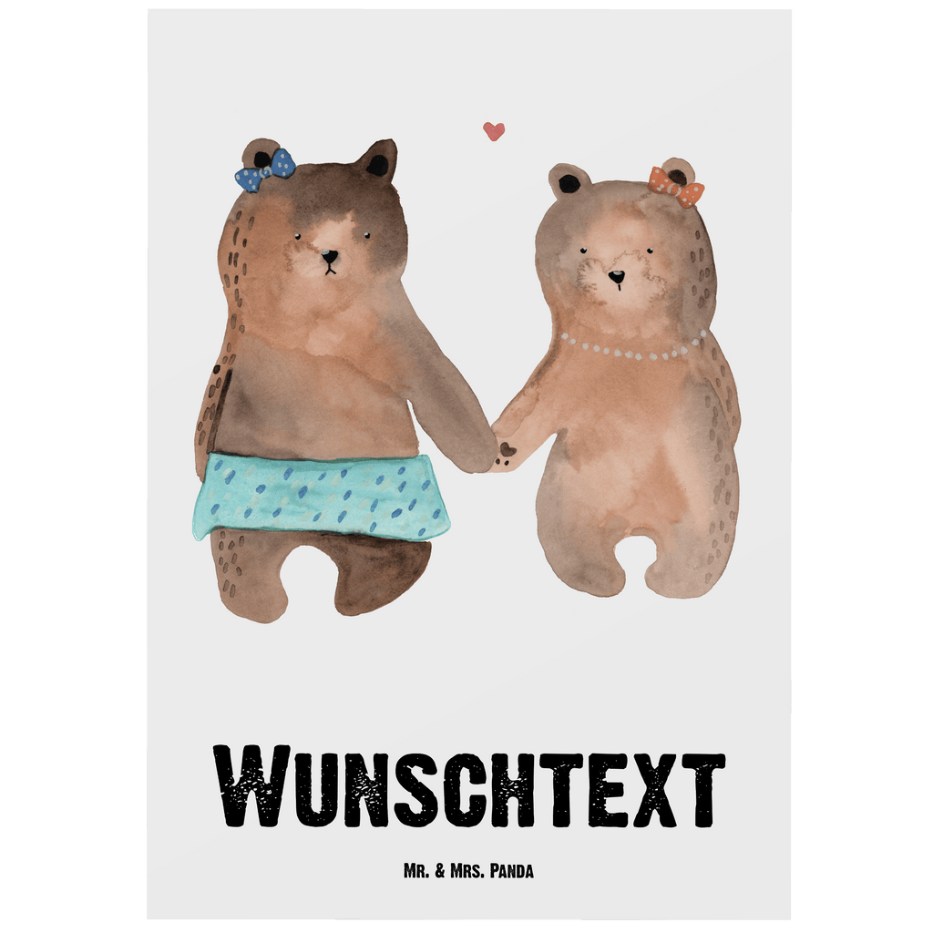 Personalisierte Postkarte Bär Freundin Postkarte mit Namen, Postkarte bedrucken, Postkarte mit Wunschtext, Postkarte personalisierbar, Geschenkkarte mit Namen, Grußkarte mit Namen, Karte mit Namen, Einladung mit Namen, Ansichtskarte mit Namen, Geschenkkarte mit Wunschtext, Grußkarte mit Wunschtext, Karte mit Wunschtext, Einladung mit Wunschtext, Ansichtskarte mit Wunschtext, Bär, Teddy, Teddybär, Bär Freundin Beste Freund Liebe Liebesbeweis Verliebt Kumpel Kumpeliene