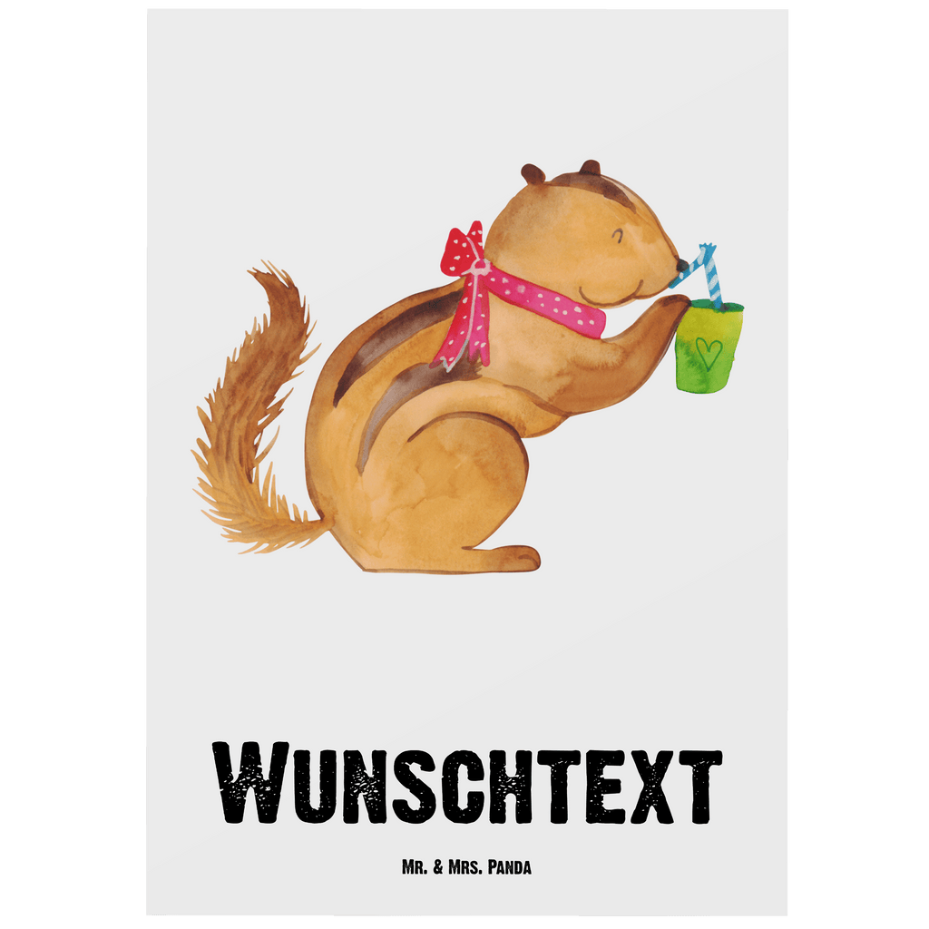 Personalisierte Postkarte Eichhörnchen Smoothie Postkarte mit Namen, Postkarte bedrucken, Postkarte mit Wunschtext, Postkarte personalisierbar, Geschenkkarte mit Namen, Grußkarte mit Namen, Karte mit Namen, Einladung mit Namen, Ansichtskarte mit Namen, Geschenkkarte mit Wunschtext, Grußkarte mit Wunschtext, Karte mit Wunschtext, Einladung mit Wunschtext, Ansichtskarte mit Wunschtext, süße Tiermotive, gute Laune, lustige Sprüche, Tiere, Green Smoothies, Diät, Abnehmen, Streifenhörnchen, Eichhörnchen