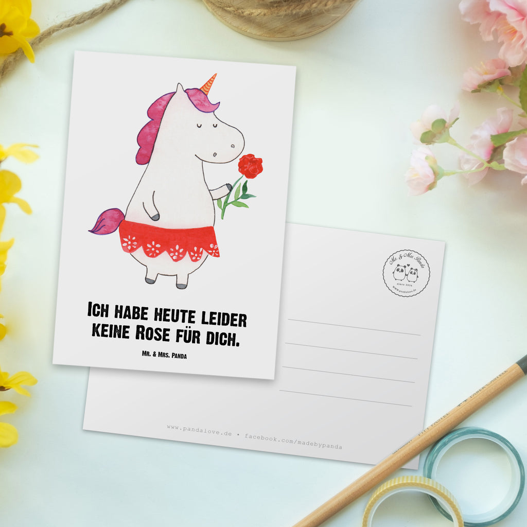 Personalisierte Postkarte Einhorn Dame Postkarte mit Namen, Postkarte bedrucken, Postkarte mit Wunschtext, Postkarte personalisierbar, Geschenkkarte mit Namen, Grußkarte mit Namen, Karte mit Namen, Einladung mit Namen, Ansichtskarte mit Namen, Geschenkkarte mit Wunschtext, Grußkarte mit Wunschtext, Karte mit Wunschtext, Einladung mit Wunschtext, Ansichtskarte mit Wunschtext, Einhorn, Einhörner, Einhorn Deko, Pegasus, Unicorn, Dame, Lady, feine Dame, Freundin, Frau, Bachelor, Bachelorette, Abfuhr, Schluss machen, Trennung
