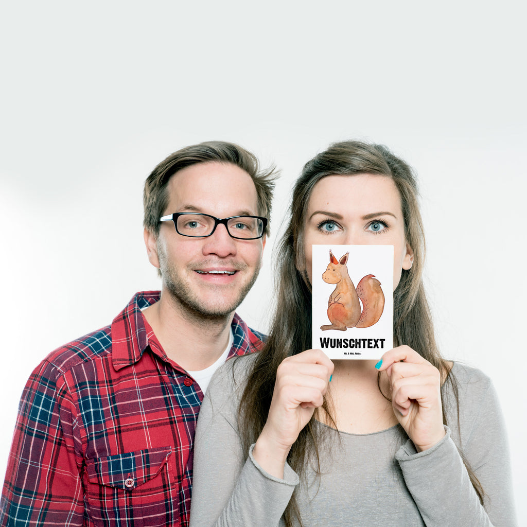 Personalisierte Postkarte Einhörnchen Glaube Postkarte mit Namen, Postkarte bedrucken, Postkarte mit Wunschtext, Postkarte personalisierbar, Geschenkkarte mit Namen, Grußkarte mit Namen, Karte mit Namen, Einladung mit Namen, Ansichtskarte mit Namen, Geschenkkarte mit Wunschtext, Grußkarte mit Wunschtext, Karte mit Wunschtext, Einladung mit Wunschtext, Ansichtskarte mit Wunschtext, Einhorn, Einhörner, Einhorn Deko, Pegasus, Unicorn, Einhörnchen, Eichhörnchen, Eichhorn