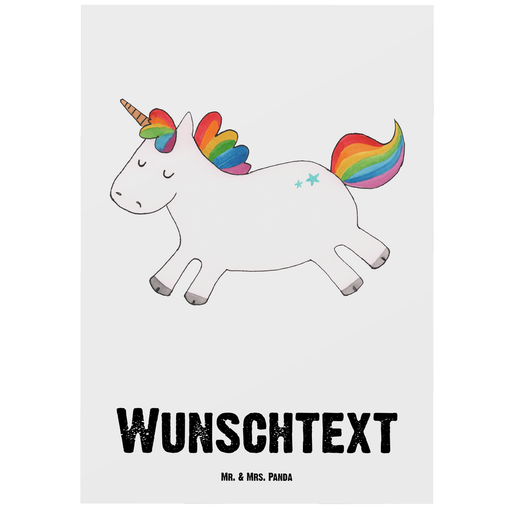 Personalisierte Postkarte Einhorn Happy Postkarte mit Namen, Postkarte bedrucken, Postkarte mit Wunschtext, Postkarte personalisierbar, Geschenkkarte mit Namen, Grußkarte mit Namen, Karte mit Namen, Einladung mit Namen, Ansichtskarte mit Namen, Geschenkkarte mit Wunschtext, Grußkarte mit Wunschtext, Karte mit Wunschtext, Einladung mit Wunschtext, Ansichtskarte mit Wunschtext, Einhorn, Einhörner, Einhorn Deko, Pegasus, Unicorn, glücklich, fröhlich, Spaß, Freude, Lebensfreude, witzig, spannend, Lächeln, Lachen