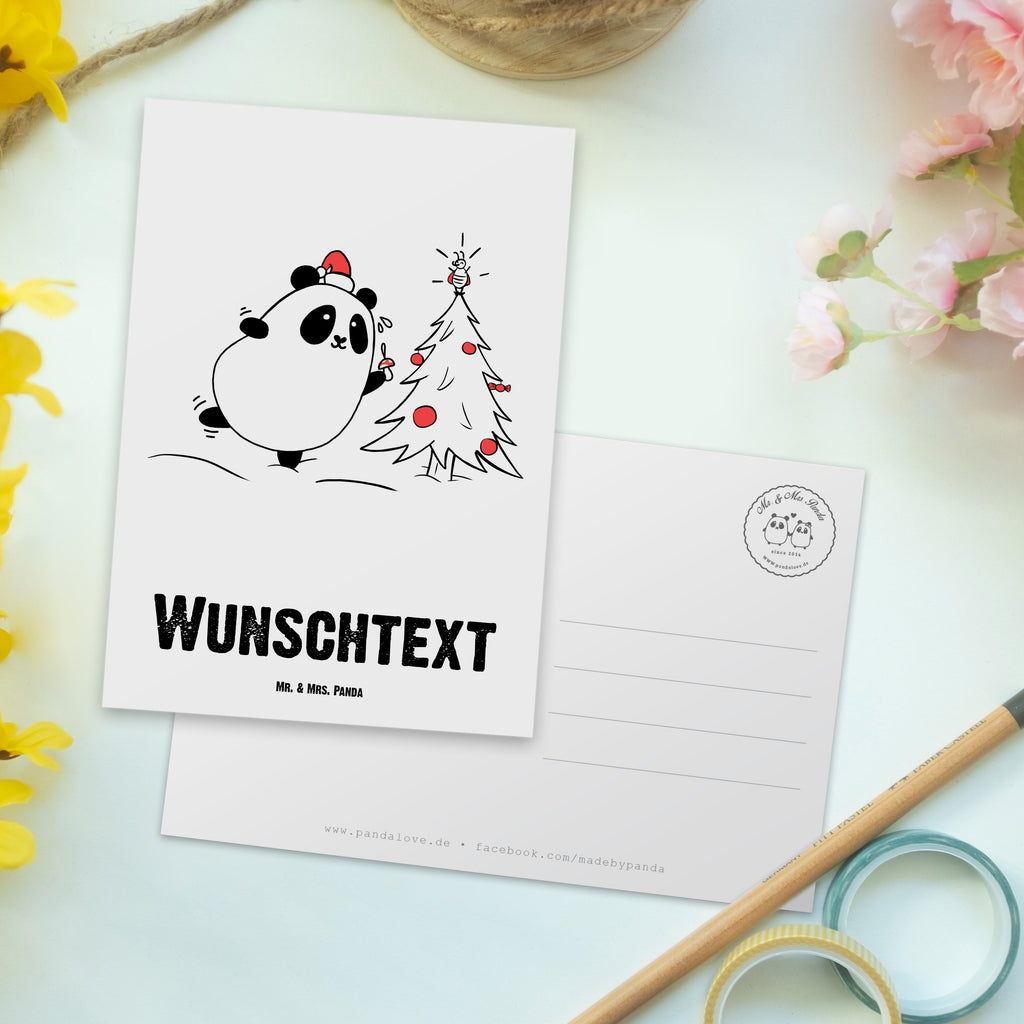 Personalisierte Postkarte Easy & Peasy Weihnachtszeit