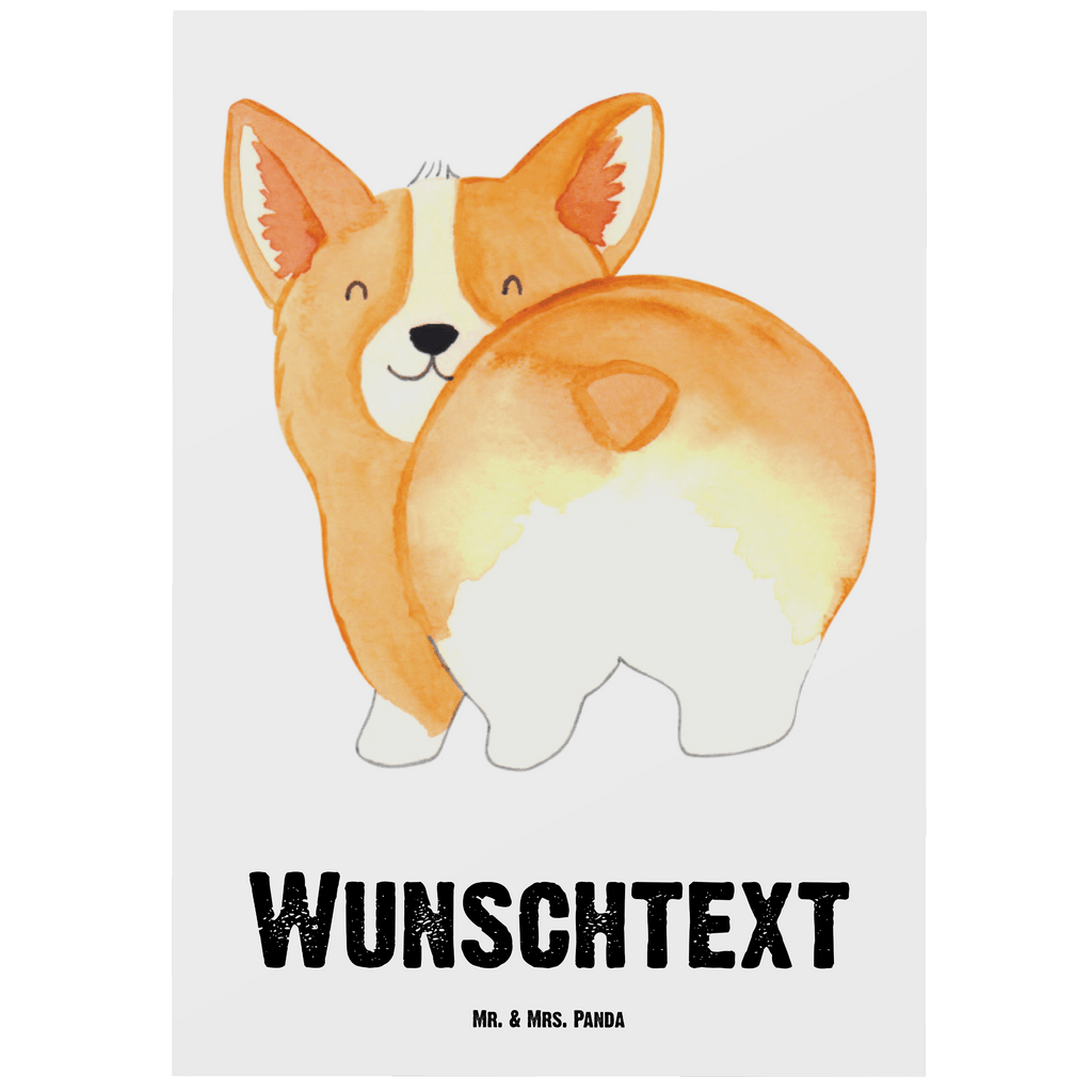 Personalisierte Postkarte Corgie Po Postkarte mit Namen, Postkarte bedrucken, Postkarte mit Wunschtext, Postkarte personalisierbar, Geschenkkarte mit Namen, Grußkarte mit Namen, Karte mit Namen, Einladung mit Namen, Ansichtskarte mit Namen, Geschenkkarte mit Wunschtext, Grußkarte mit Wunschtext, Karte mit Wunschtext, Einladung mit Wunschtext, Ansichtskarte mit Wunschtext, Hund, Hundemotiv, Haustier, Hunderasse, Tierliebhaber, Hundebesitzer, Sprüche, Corgie, Hundeliebe, Motivation, Selbstliebe, Spruch
