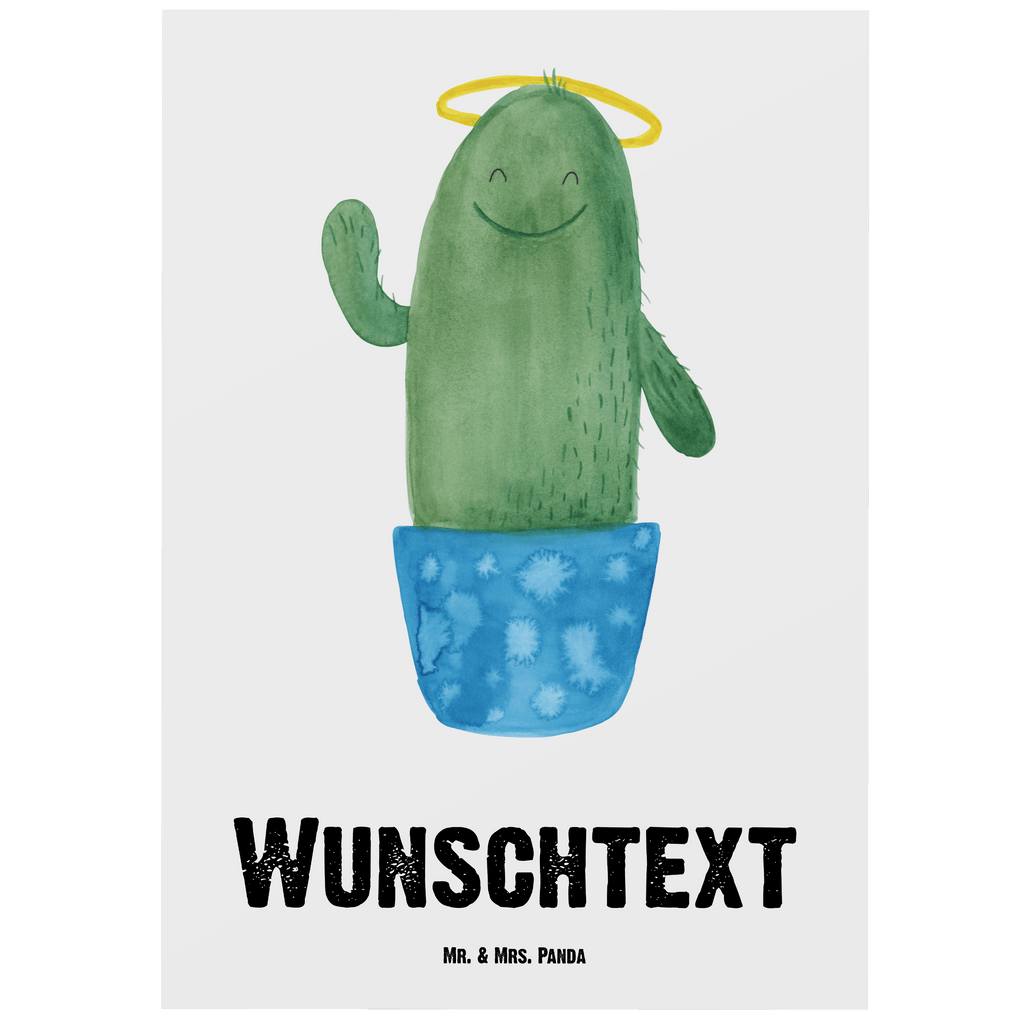 Personalisierte Postkarte Kaktus Heilig Postkarte mit Namen, Postkarte bedrucken, Postkarte mit Wunschtext, Postkarte personalisierbar, Geschenkkarte mit Namen, Grußkarte mit Namen, Karte mit Namen, Einladung mit Namen, Ansichtskarte mit Namen, Geschenkkarte mit Wunschtext, Grußkarte mit Wunschtext, Karte mit Wunschtext, Einladung mit Wunschtext, Ansichtskarte mit Wunschtext, Kaktus, Kakteen, frech, lustig, Kind, Eltern, Familie, Bruder, Schwester, Schwestern, Freundin, Heiligenschein
