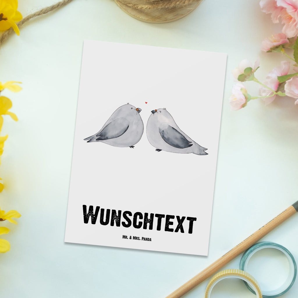 Personalisierte Postkarte Turteltauben Liebe Postkarte mit Namen, Postkarte bedrucken, Postkarte mit Wunschtext, Postkarte personalisierbar, Geschenkkarte mit Namen, Grußkarte mit Namen, Karte mit Namen, Einladung mit Namen, Ansichtskarte mit Namen, Geschenkkarte mit Wunschtext, Grußkarte mit Wunschtext, Karte mit Wunschtext, Einladung mit Wunschtext, Ansichtskarte mit Wunschtext, Liebe, Partner, Freund, Freundin, Ehemann, Ehefrau, Heiraten, Verlobung, Heiratsantrag, Liebesgeschenk, Jahrestag, Hocheitstag, Turteltauben, Turteltäubchen, Tauben, Verliebt, Verlobt, Verheiratet, Geschenk Freundin, Geschenk Freund, Liebesbeweis, Hochzeitstag, Geschenk Hochzeit