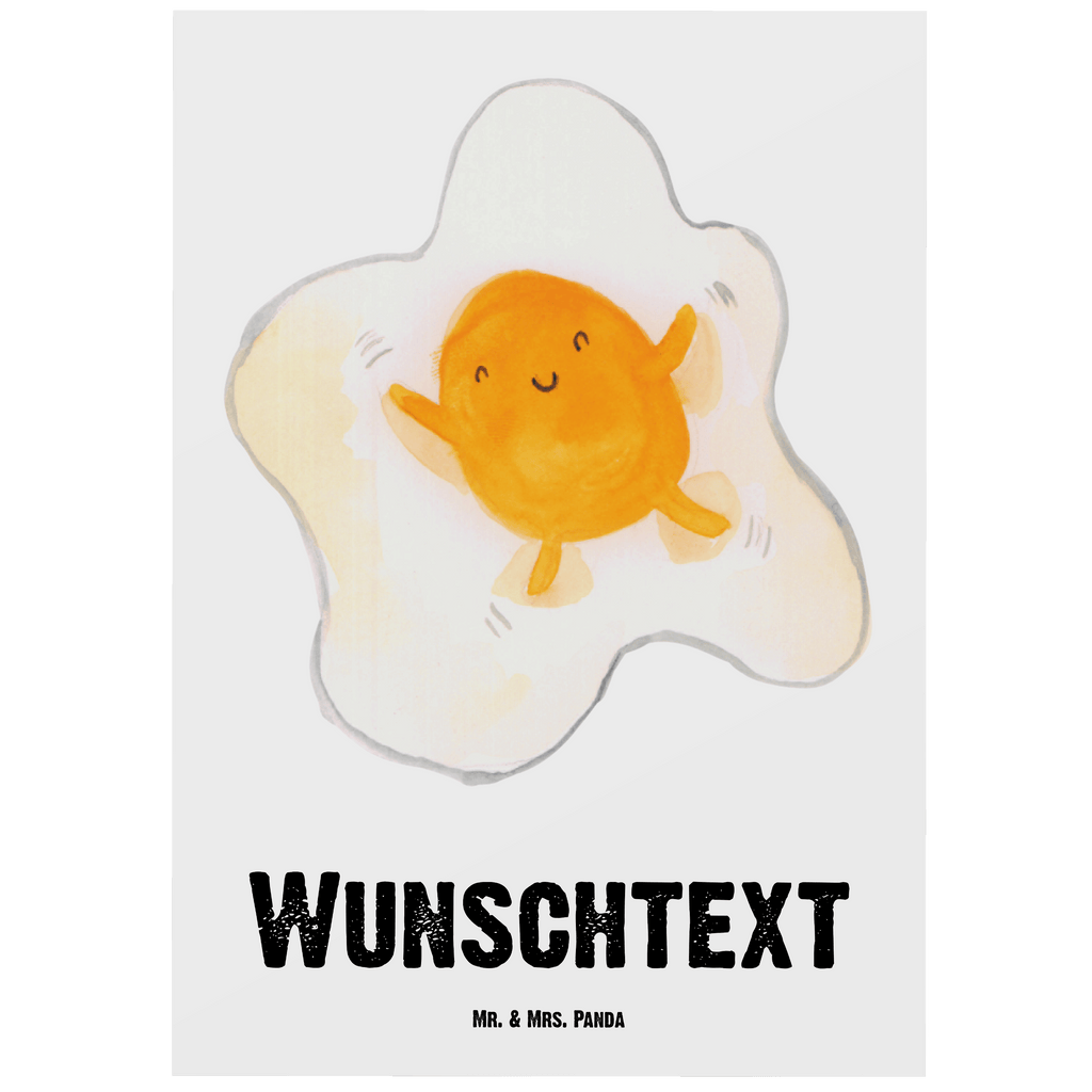 Personalisierte Postkarte Spiegelei Postkarte mit Namen, Postkarte bedrucken, Postkarte mit Wunschtext, Postkarte personalisierbar, Geschenkkarte mit Namen, Grußkarte mit Namen, Karte mit Namen, Einladung mit Namen, Ansichtskarte mit Namen, Geschenkkarte mit Wunschtext, Grußkarte mit Wunschtext, Karte mit Wunschtext, Einladung mit Wunschtext, Ansichtskarte mit Wunschtext, süße Tiermotive, gute Laune, lustige Sprüche, Tiere, Ei, Spiegelei, Schön, Tag, Glücklich, Liebe