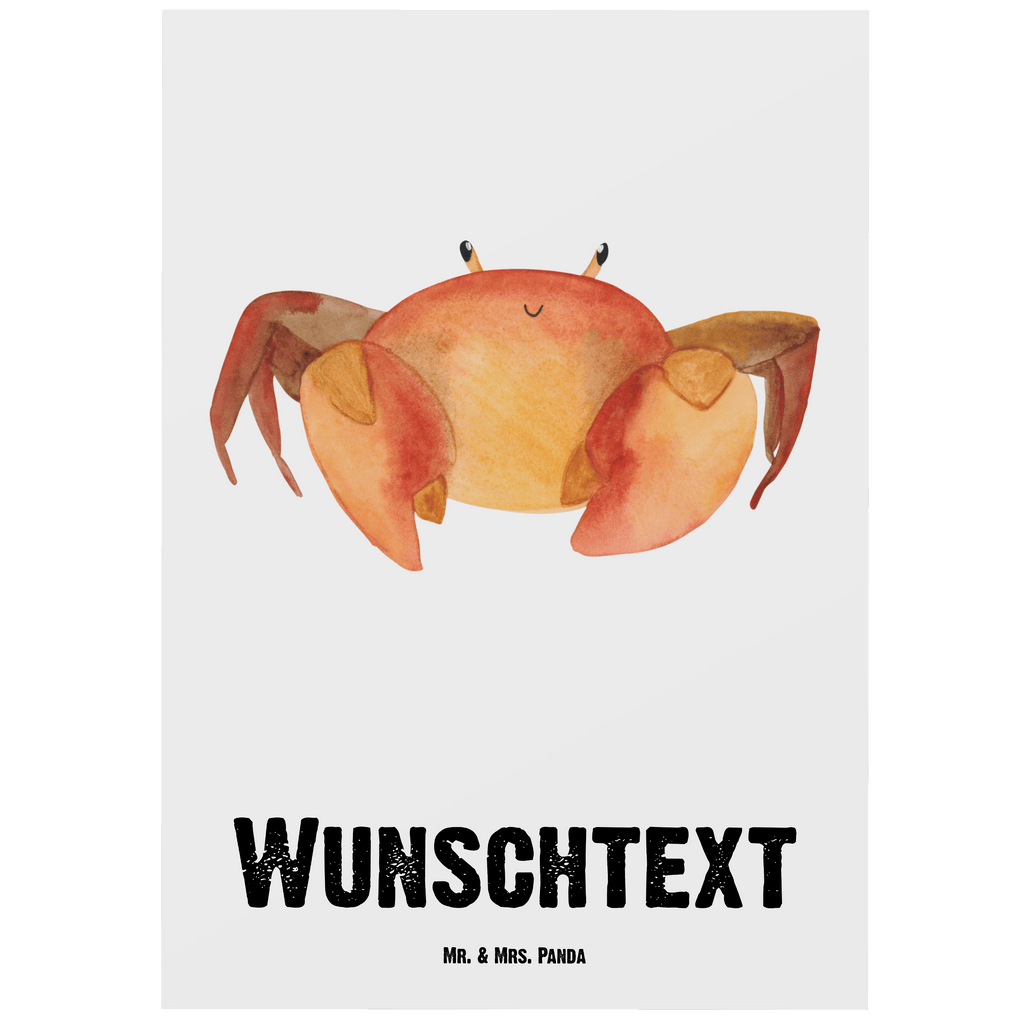 Personalisierte Postkarte Sternzeichen Krebs Postkarte mit Namen, Postkarte bedrucken, Postkarte mit Wunschtext, Postkarte personalisierbar, Geschenkkarte mit Namen, Grußkarte mit Namen, Karte mit Namen, Einladung mit Namen, Ansichtskarte mit Namen, Geschenkkarte mit Wunschtext, Grußkarte mit Wunschtext, Karte mit Wunschtext, Einladung mit Wunschtext, Ansichtskarte mit Wunschtext, Tierkreiszeichen, Sternzeichen, Horoskop, Astrologie, Aszendent, Krebse, Krebs Geschenk, Krebs Sternzeichen, Geschenk Juni, Geschenk Juli, Geburtstag Juni, Geburtstag Juli, Krabbe, Meerestier, Geschenk Meer