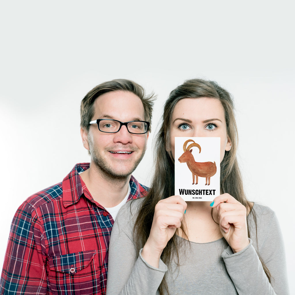 Personalisierte Postkarte Sternzeichen Steinbock Postkarte mit Namen, Postkarte bedrucken, Postkarte mit Wunschtext, Postkarte personalisierbar, Geschenkkarte mit Namen, Grußkarte mit Namen, Karte mit Namen, Einladung mit Namen, Ansichtskarte mit Namen, Geschenkkarte mit Wunschtext, Grußkarte mit Wunschtext, Karte mit Wunschtext, Einladung mit Wunschtext, Ansichtskarte mit Wunschtext, Tierkreiszeichen, Sternzeichen, Horoskop, Astrologie, Aszendent, Steinböcke, Steinbock Geschenk, Steinbock Sternzeichen, Geschenk Dezember, Geschenk Januar, Geburtstag Dezember, Geburtstag Januar, Ziege, Bock