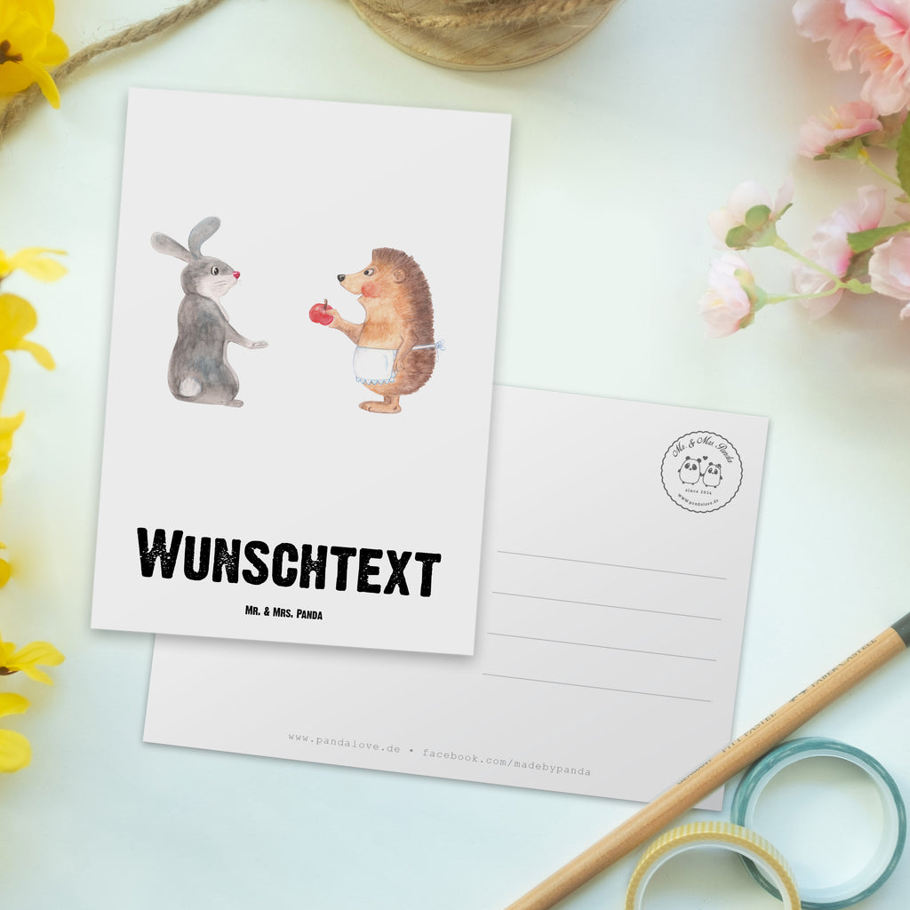 Personalisierte Postkarte Liebe ist nie ohne Schmerz Postkarte mit Namen, Postkarte bedrucken, Postkarte mit Wunschtext, Postkarte personalisierbar, Geschenkkarte mit Namen, Grußkarte mit Namen, Karte mit Namen, Einladung mit Namen, Ansichtskarte mit Namen, Geschenkkarte mit Wunschtext, Grußkarte mit Wunschtext, Karte mit Wunschtext, Einladung mit Wunschtext, Ansichtskarte mit Wunschtext, süße Tiermotive, gute Laune, lustige Sprüche, Tiere, Igel und Hase, Igel, Hase, Liebe Spruch, Liebeskummer Geschenk, Herzschmerz, Trösten, Trennungsschmerz, Spruch romantisch