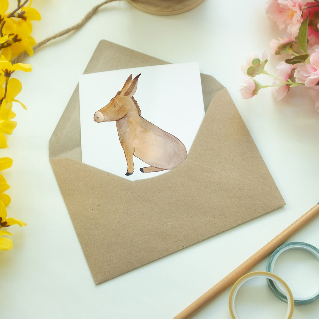 Personalisierte Grußkarte Esel Personalisierte Grußkarte, Personalisiertere Klappkarte, Personalisierte Einladungskarte, Personalisierte Glückwunschkarte, Personalisierte Hochzeitskarte, Personalisierte Geburtstagskarte, Grußkarte mit Namen, Grußkarte selber drucken, Grußkarte selbst gestalten, Grußkarte mit persönlichen Nachrichten, Grußkarte als Geldgeschenk, Grußkarten personalisiert, Tiermotive, Gute Laune, lustige Sprüche, Tiere, Esel, Weisheit, Lebensmut, Lebensglück, Ziel, Lebensziel, Mut, erfolg, tapferkeit, positive gedanken, zuversicht
