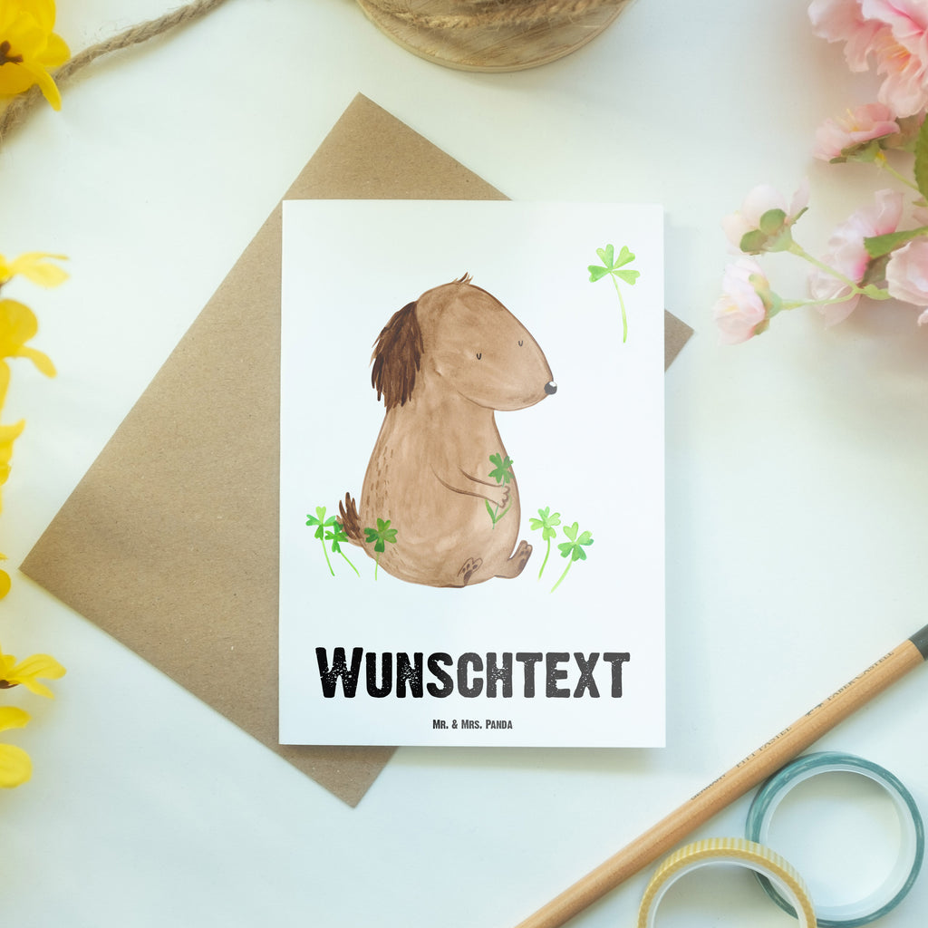 Personalisierte Grußkarte Hund Kleeblatt Personalisierte Grußkarte, Personalisiertere Klappkarte, Personalisierte Einladungskarte, Personalisierte Glückwunschkarte, Personalisierte Hochzeitskarte, Personalisierte Geburtstagskarte, Grußkarte mit Namen, Grußkarte selber drucken, Grußkarte selbst gestalten, Grußkarte mit persönlichen Nachrichten, Grußkarte als Geldgeschenk, Grußkarten personalisiert, Hund, Hundemotiv, Haustier, Hunderasse, Tierliebhaber, Hundebesitzer, Sprüche, Kleeblatt, Glück, Tagträume, Motivation, Neuanfang, Geschenk, Glücksbringer, Selbstliebe, Achtsamkeit
