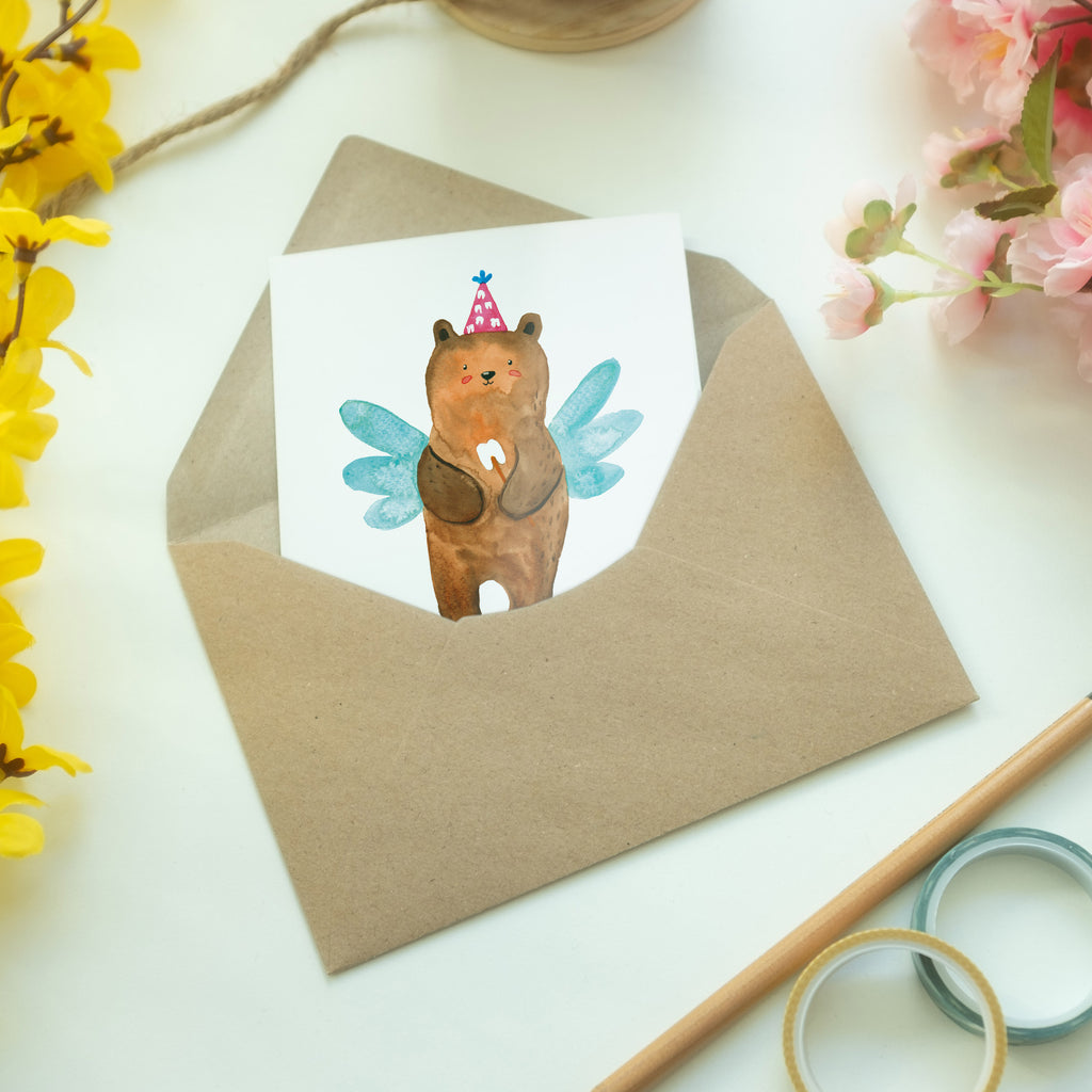 Personalisierte Grußkarte Zahnfee Bär Personalisierte Grußkarte, Personalisiertere Klappkarte, Personalisierte Einladungskarte, Personalisierte Glückwunschkarte, Personalisierte Hochzeitskarte, Personalisierte Geburtstagskarte, Grußkarte mit Namen, Grußkarte selber drucken, Grußkarte selbst gestalten, Grußkarte mit persönlichen Nachrichten, Grußkarte als Geldgeschenk, Grußkarten personalisiert, Bär, Teddy, Teddybär, Zahnfee, Fee, Milchzahn, Erster Zahn