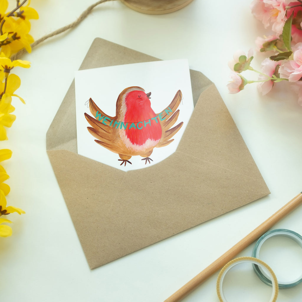 Personalisierte Grußkarte Rotkehlchen Weihnachten Personalisierte Grußkarte, Personalisiertere Klappkarte, Personalisierte Einladungskarte, Personalisierte Glückwunschkarte, Personalisierte Hochzeitskarte, Personalisierte Geburtstagskarte, Grußkarte mit Namen, Grußkarte selber drucken, Grußkarte selbst gestalten, Grußkarte mit persönlichen Nachrichten, Grußkarte als Geldgeschenk, Grußkarten personalisiert, Winter, Weihnachten, Weihnachtsdeko, Nikolaus, Advent, Heiligabend, Wintermotiv, Frohe Weihnachten, Weihnachtsmotiv, Weihnachtsgruß, Vogel, xmas