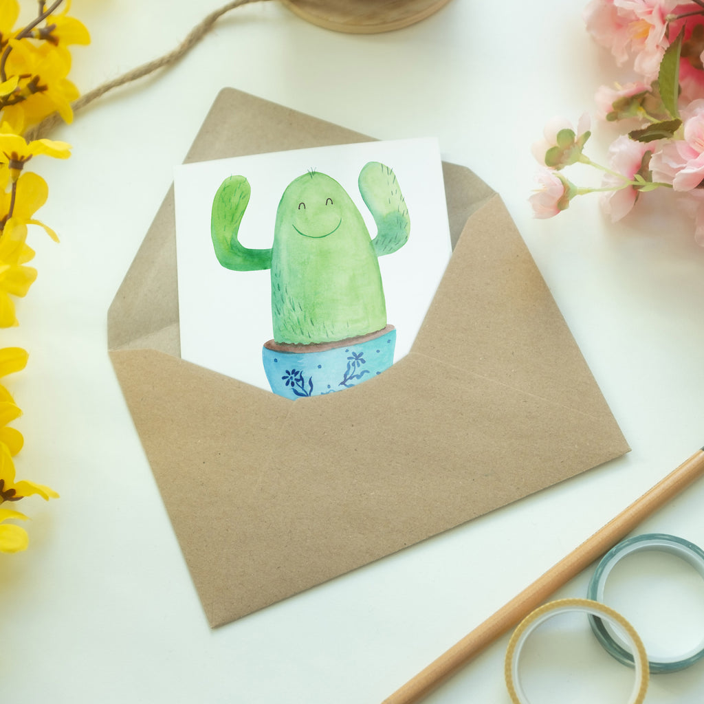 Personalisierte Grußkarte Kaktus Happy Personalisierte Grußkarte, Personalisiertere Klappkarte, Personalisierte Einladungskarte, Personalisierte Glückwunschkarte, Personalisierte Hochzeitskarte, Personalisierte Geburtstagskarte, Grußkarte mit Namen, Grußkarte selber drucken, Grußkarte selbst gestalten, Grußkarte mit persönlichen Nachrichten, Grußkarte als Geldgeschenk, Grußkarten personalisiert, Kaktus, Kakteen, Motivation, Spruch, lustig, Kindersicherung, Neustart, Büro, Büroalltag, Kollege, Kollegin, Freundin, Mutter, Familie, Ausbildung